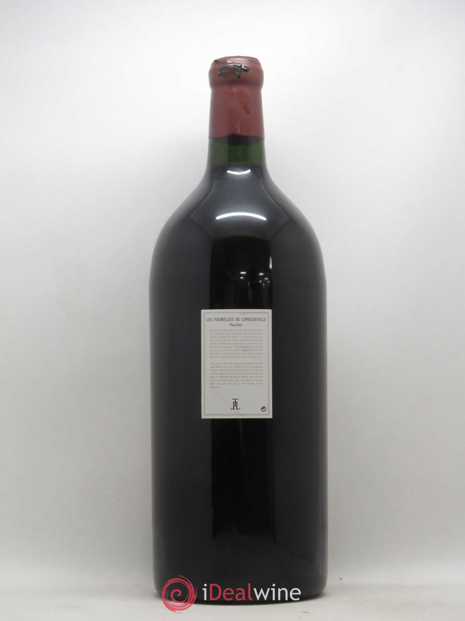 Les Tourelles de Longueville Second Vin 2004 - Lot de 1 jeroboam - 1