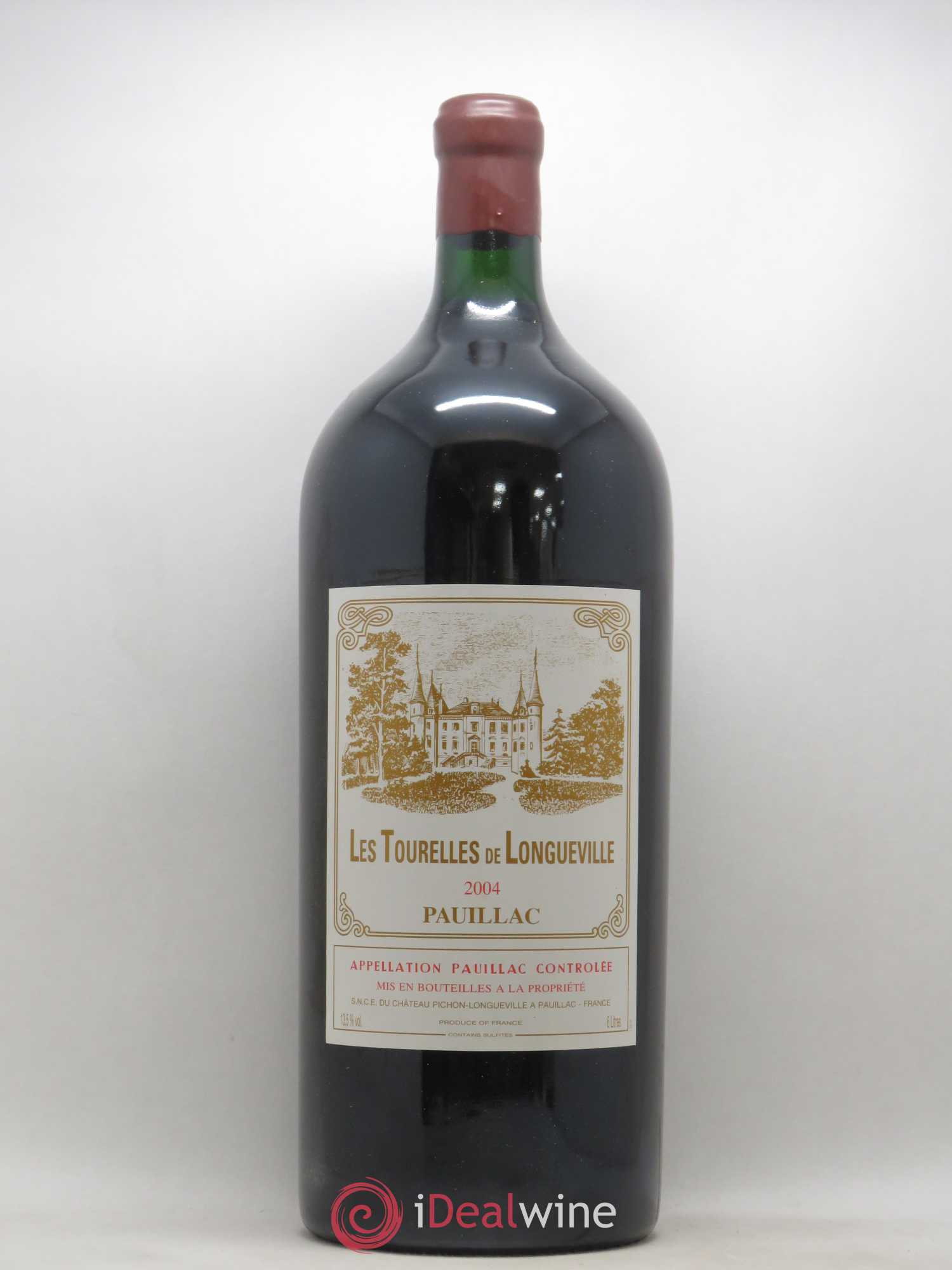 Les Tourelles de Longueville Second Vin 2004 - Lot de 1 impériale - 0