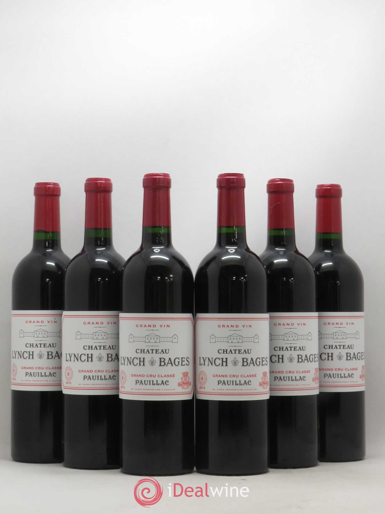 Château Lynch Bages 5ème Grand Cru Classé 2013 - Lot de 6 bouteilles - 0