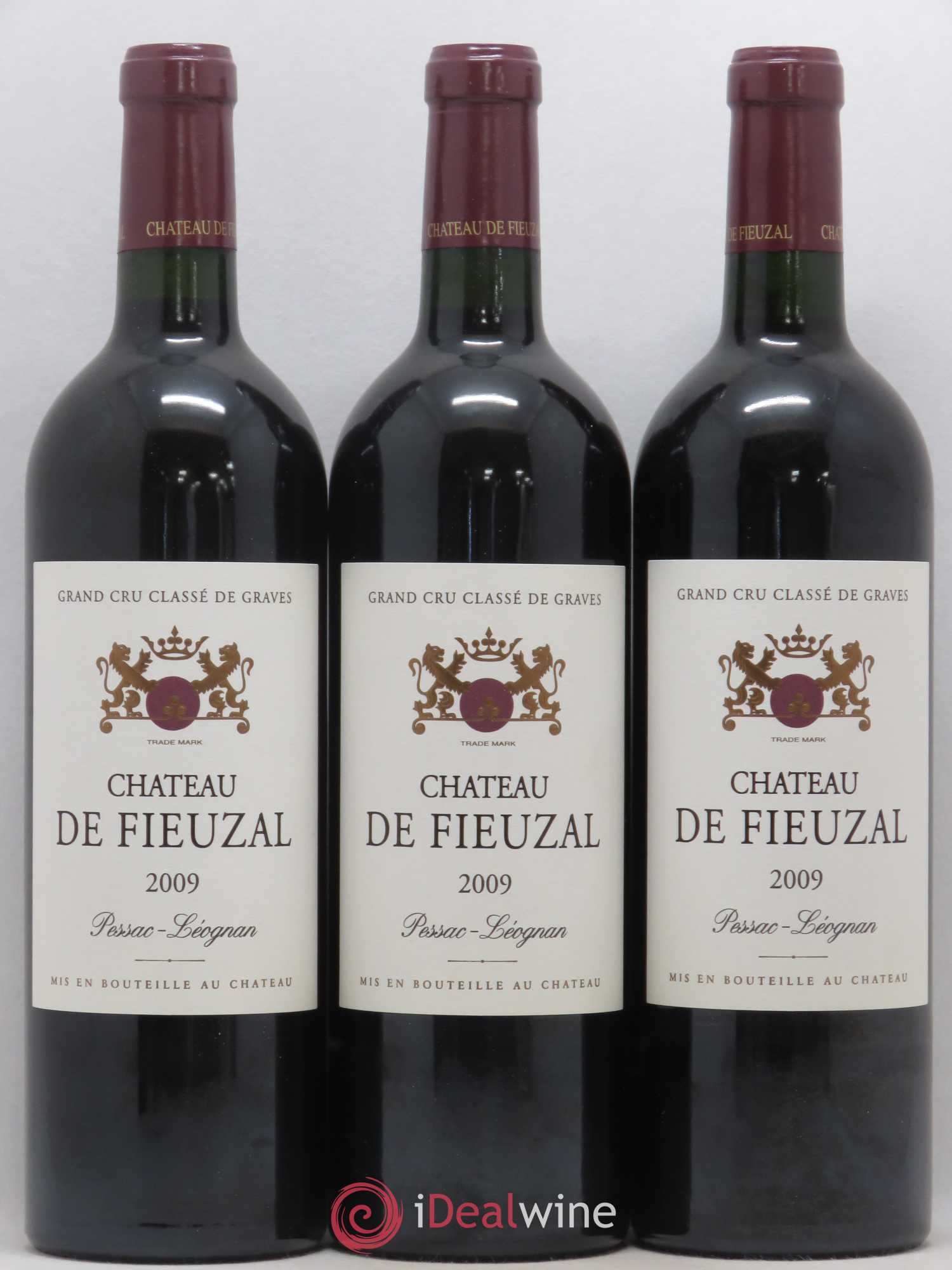 Château de Fieuzal Cru Classé de Graves 2009 - Lot de 12 bouteilles - 1