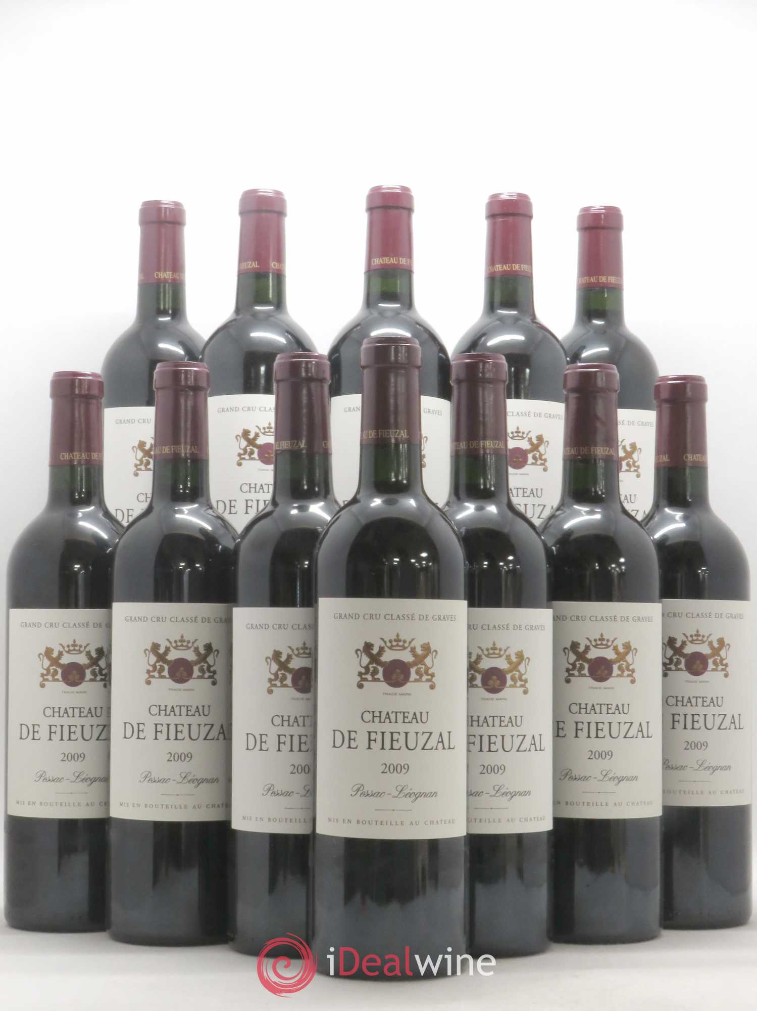 Château de Fieuzal Cru Classé de Graves 2009 - Lot de 12 bouteilles - 0