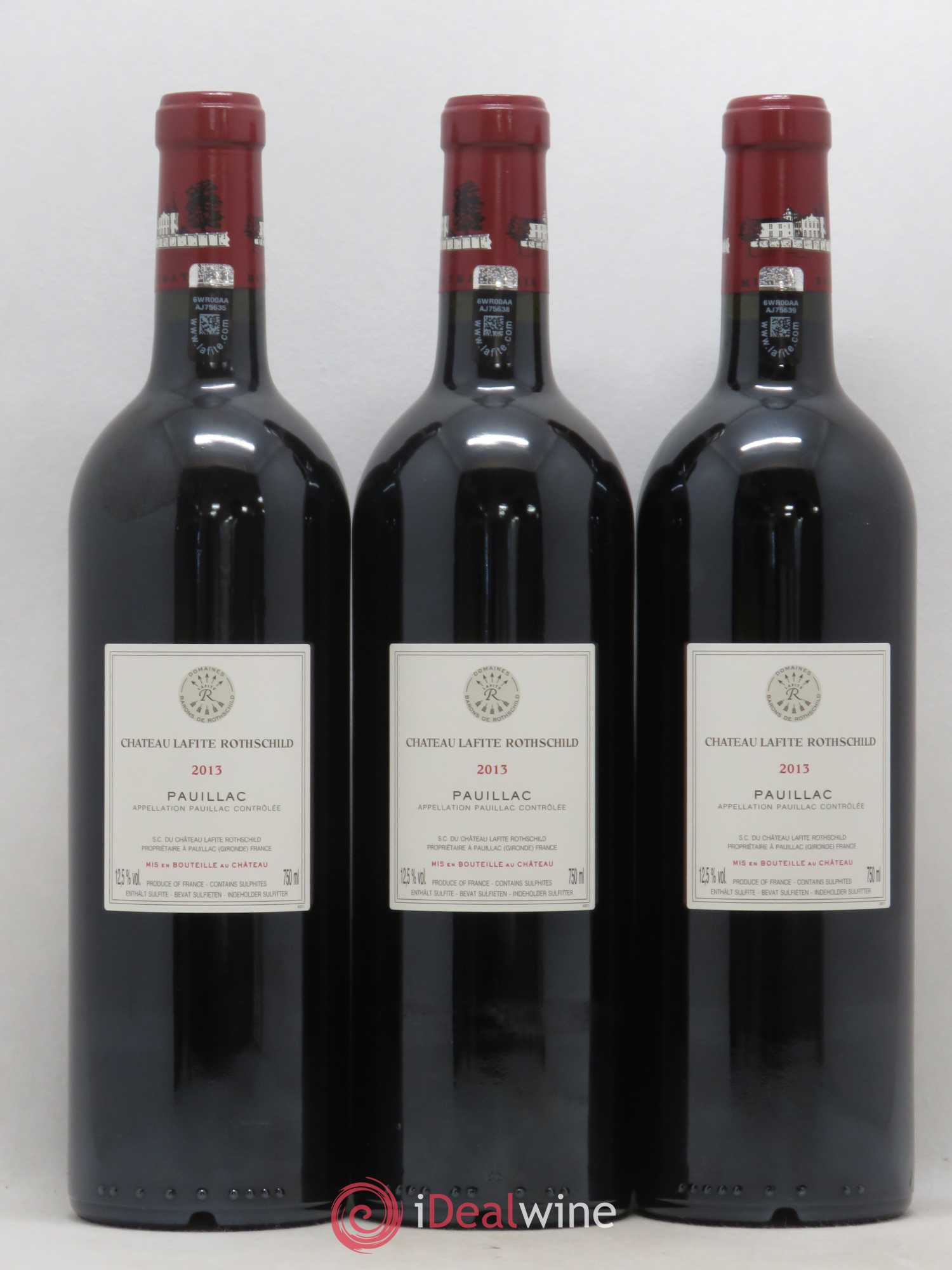 Château Lafite Rothschild 1er Grand Cru Classé 2013 - Lot de 12 bouteilles - 6