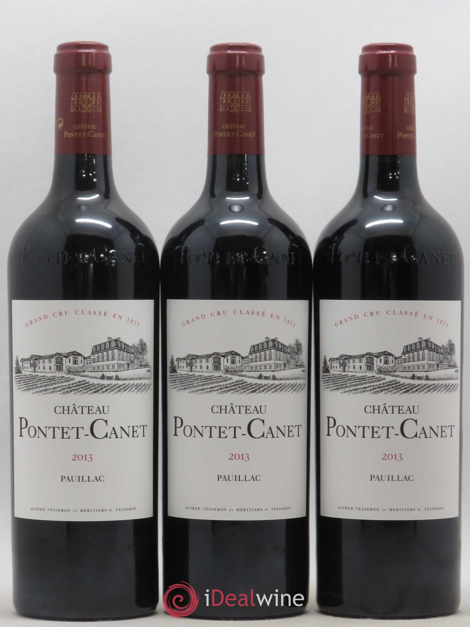 Château Pontet Canet 5ème Grand Cru Classé 2013 - Lot de 12 bouteilles - 4