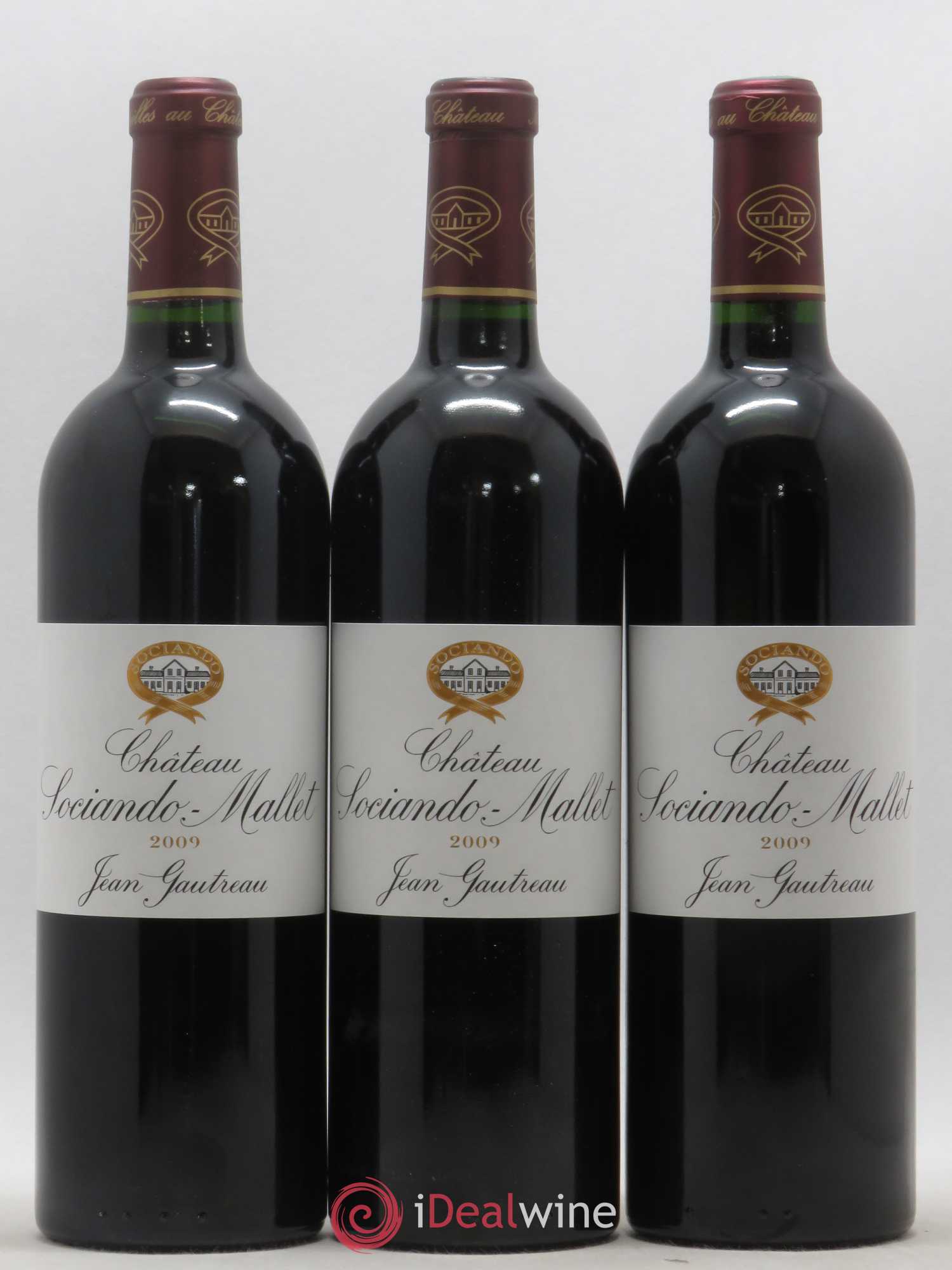 Château Sociando Mallet 2009 - Lot de 12 bouteilles - 2