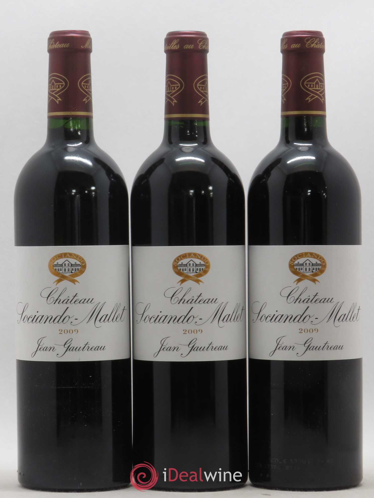Château Sociando Mallet 2009 - Lot de 12 bouteilles - 3