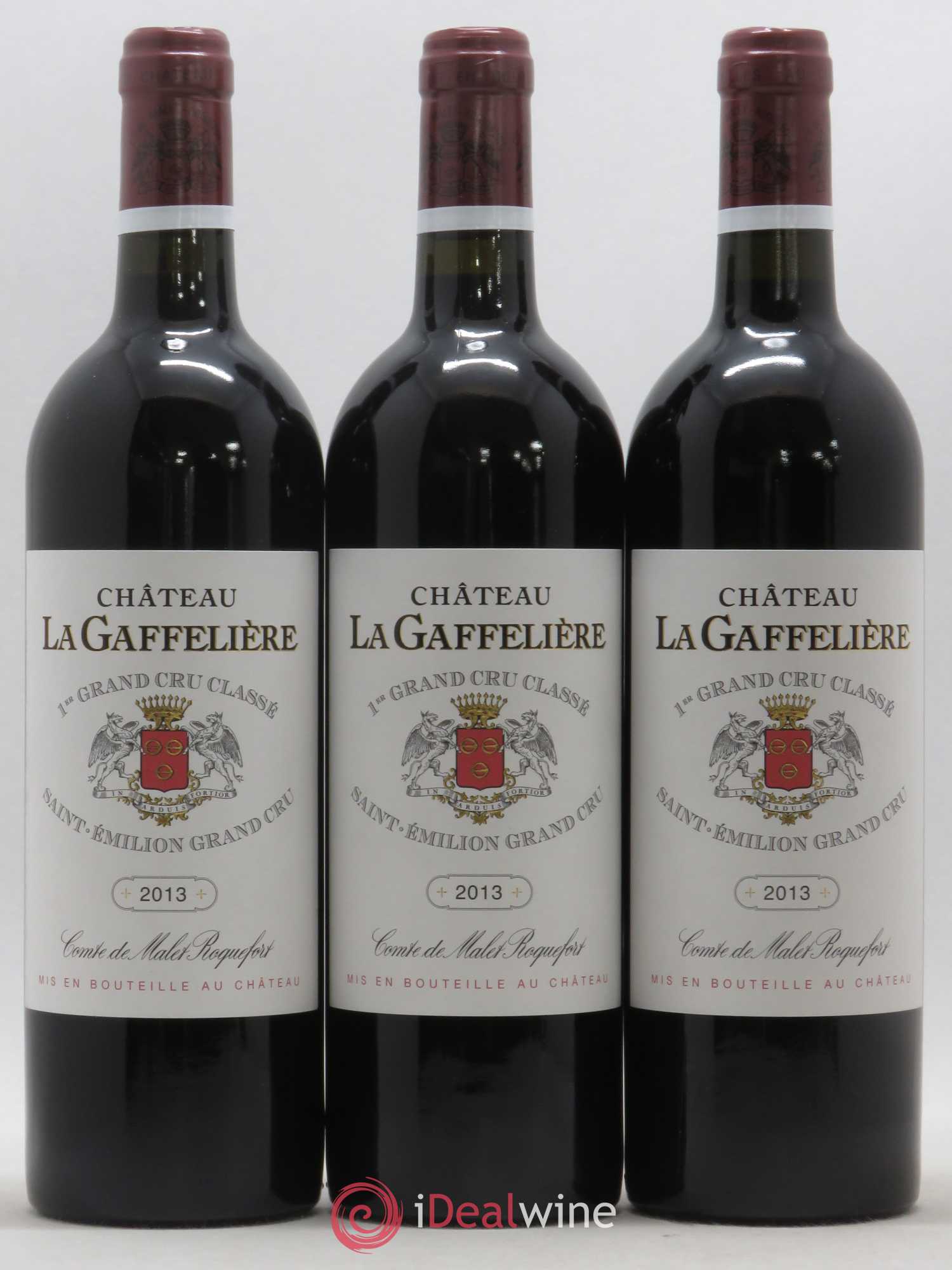 Château la Gaffelière 1er Grand Cru Classé B 2013 - Lot de 12 bouteilles - 1