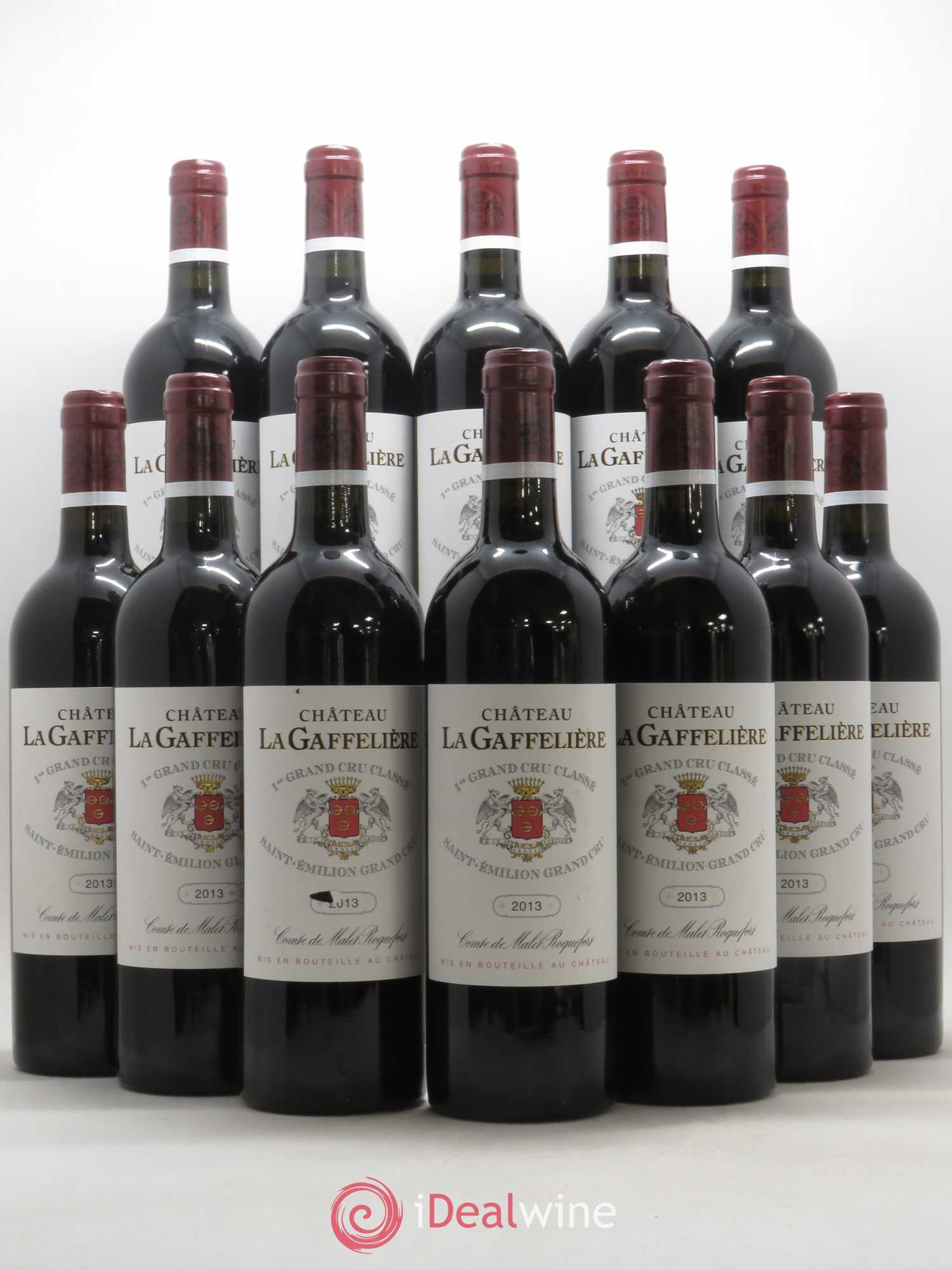 Château la Gaffelière 1er Grand Cru Classé B 2013 - Lot de 12 bouteilles - 0
