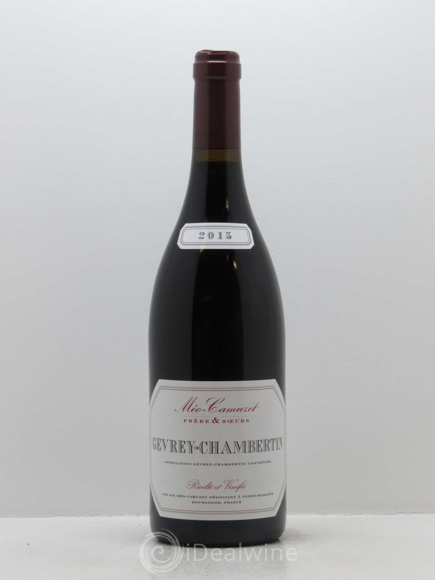 Gevrey-Chambertin Méo-Camuzet (Frère & Soeurs) 2015 - Lot de 1 bouteille - 0