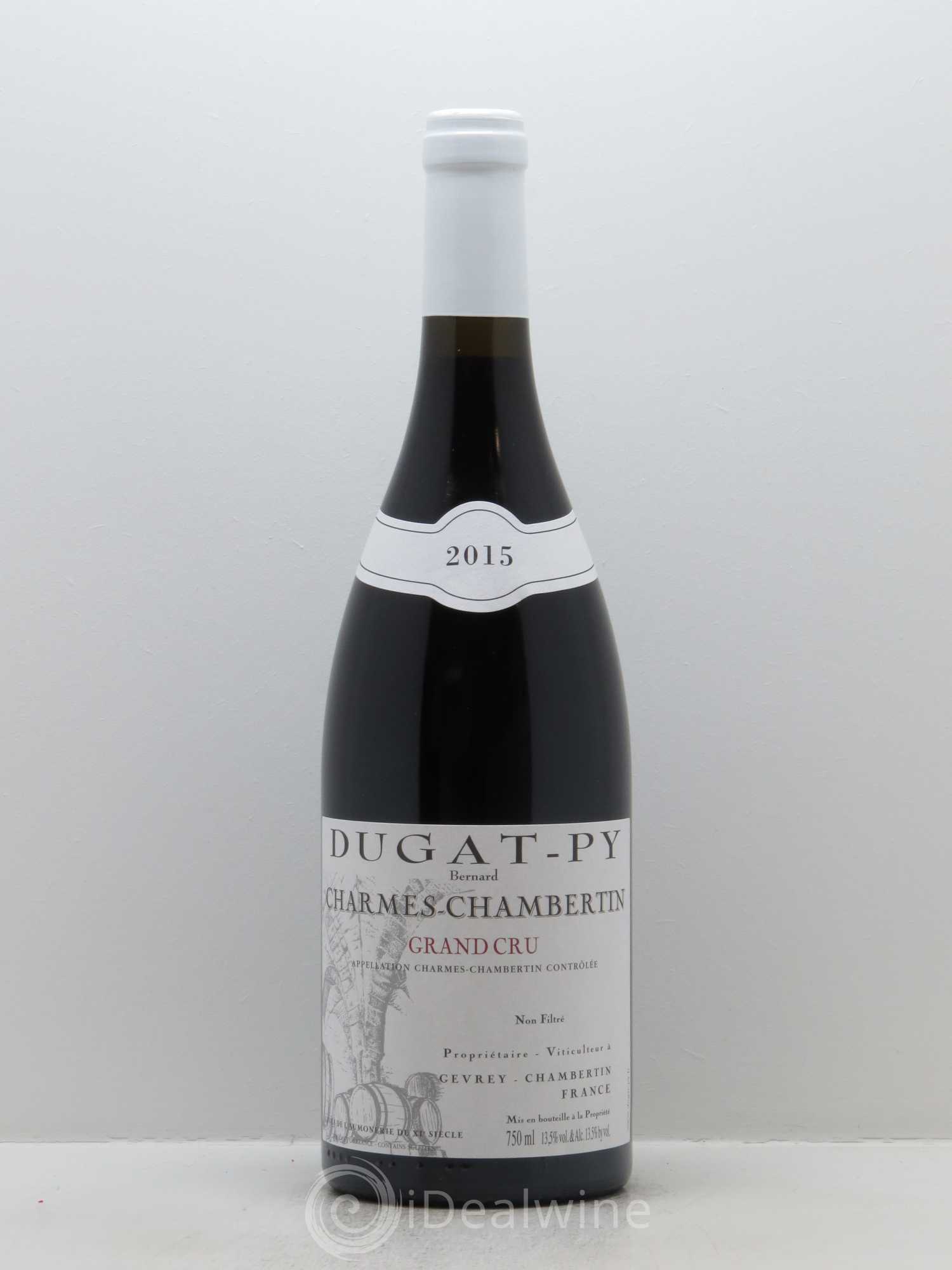 Charmes-Chambertin Grand Cru Dugat-Py 2015 - Lot de 1 bouteille - 0