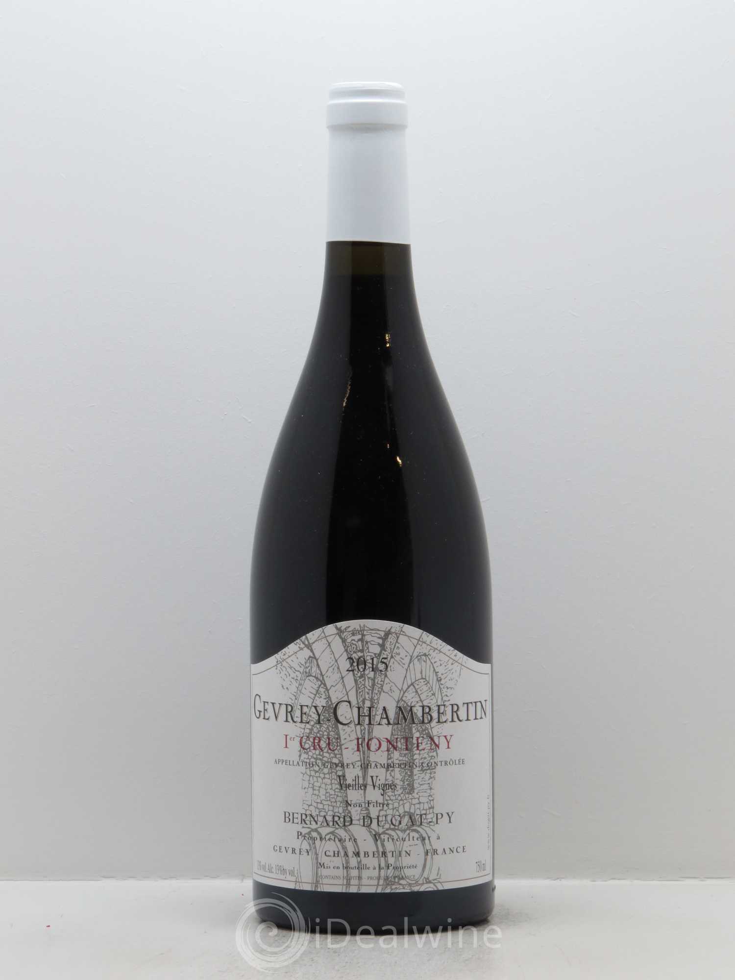 Gevrey-Chambertin 1er Cru Fonteny Dugat-Py 2015 - Lot de 1 bouteille - 0