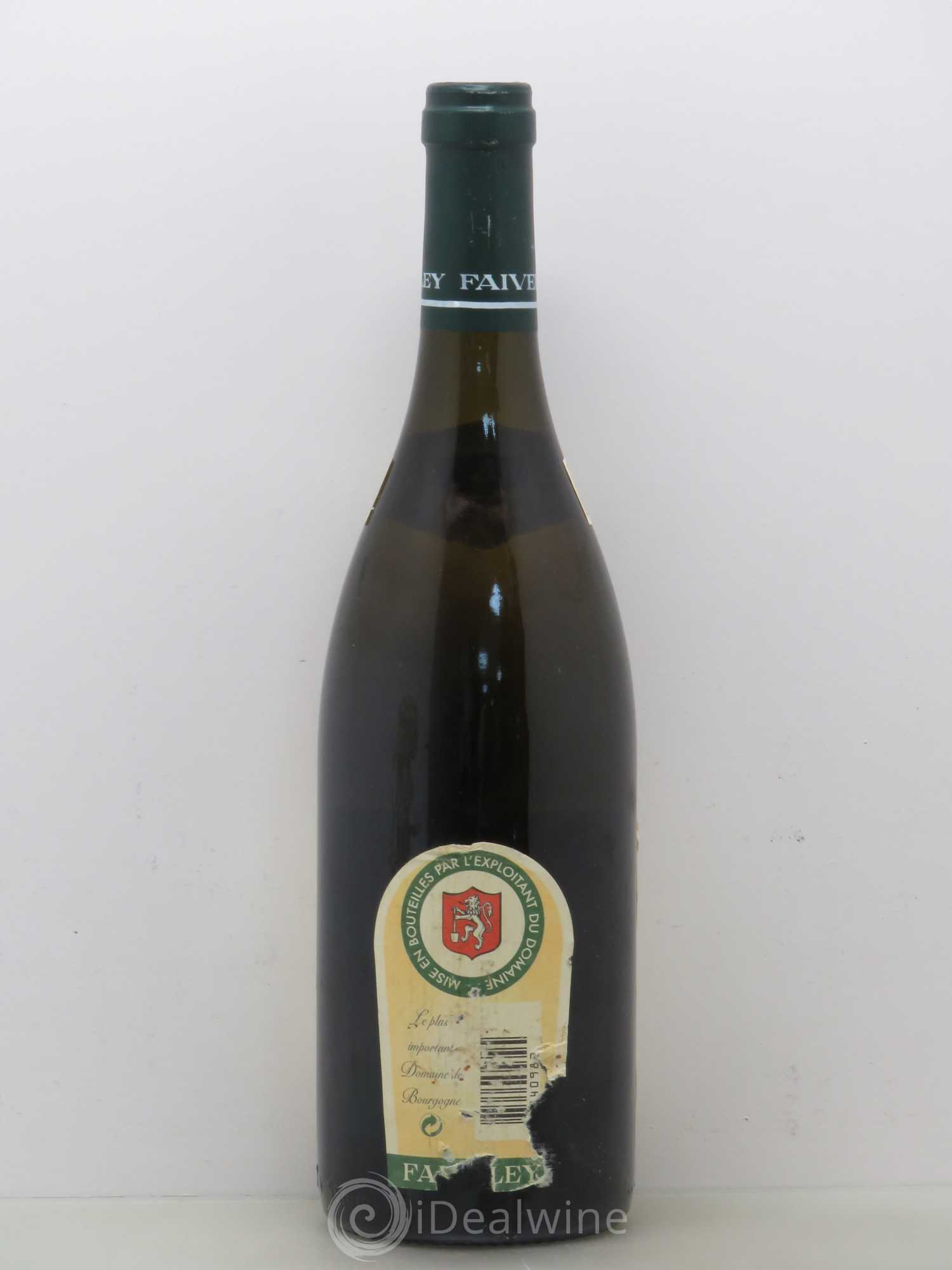 Mercurey Clos Rochette Domaine Faiveley 2001 - Lot de 1 bouteille - 1