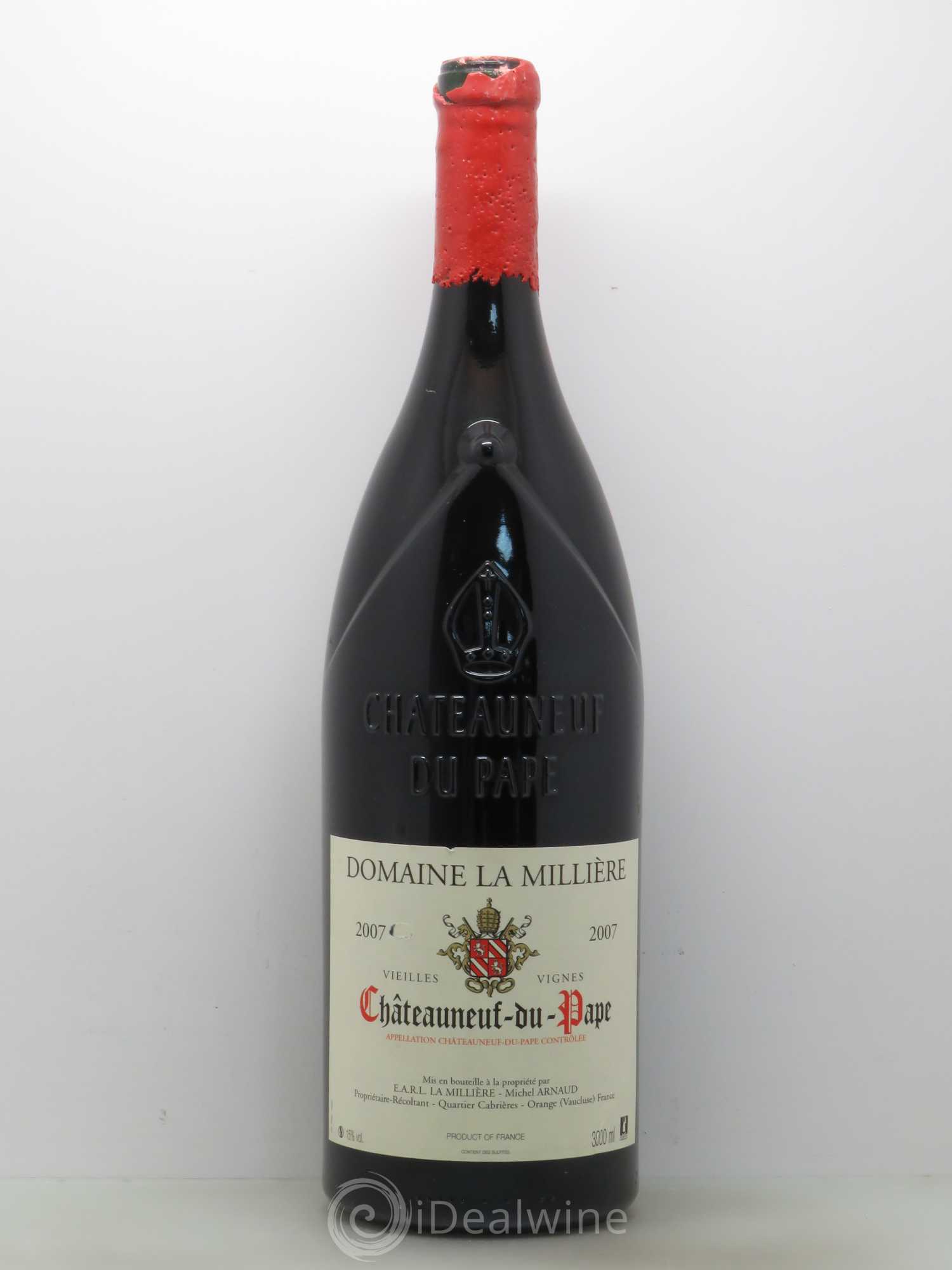 Châteauneuf-du-Pape Vieilles Vignes Arnaud La Milliere 2007 - Lotto di 1 jéroboam - 0