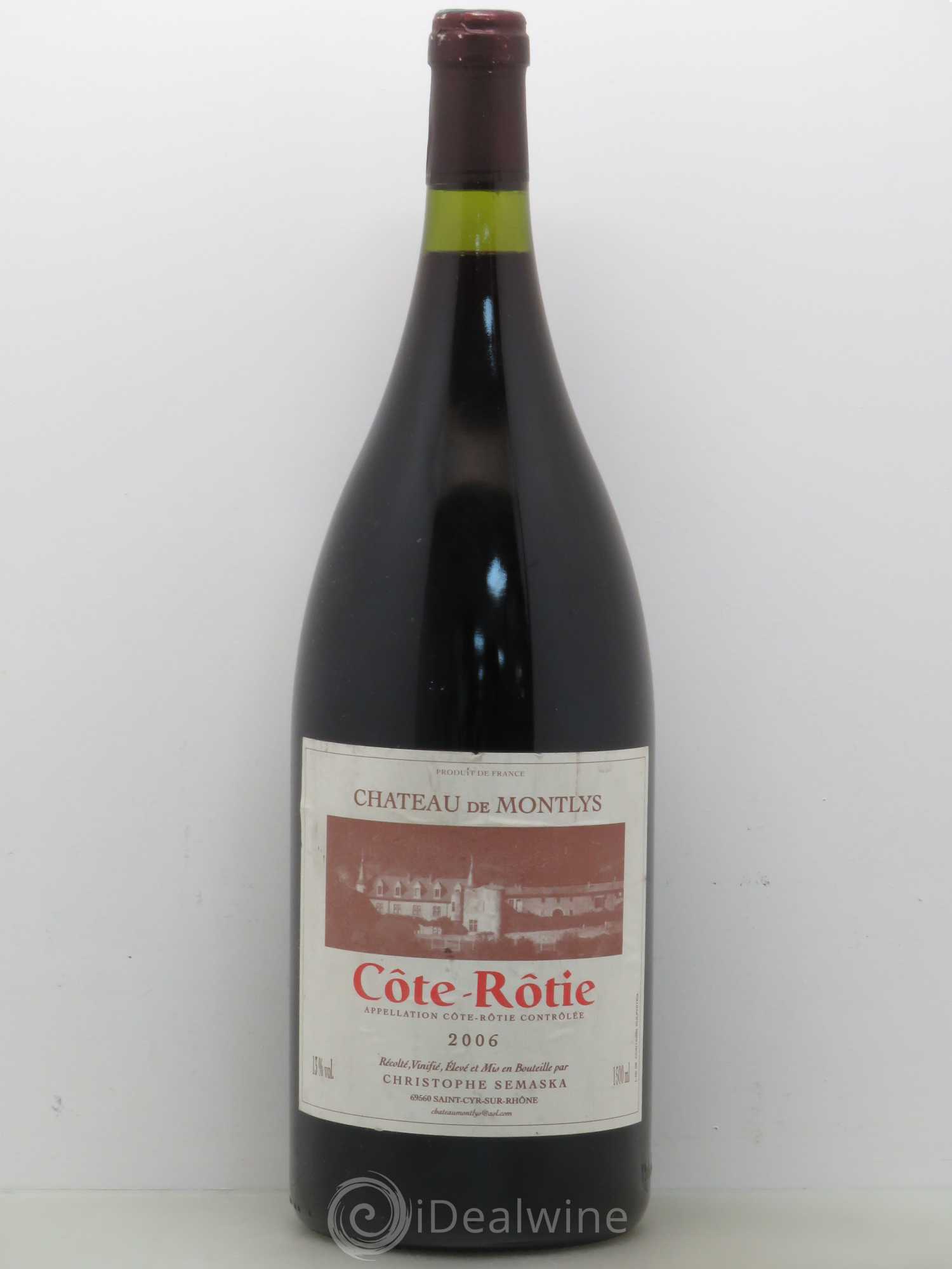 Côte-Rôtie Semaska Château De Monlys 2006 - Posten von 1 Magnum - 0