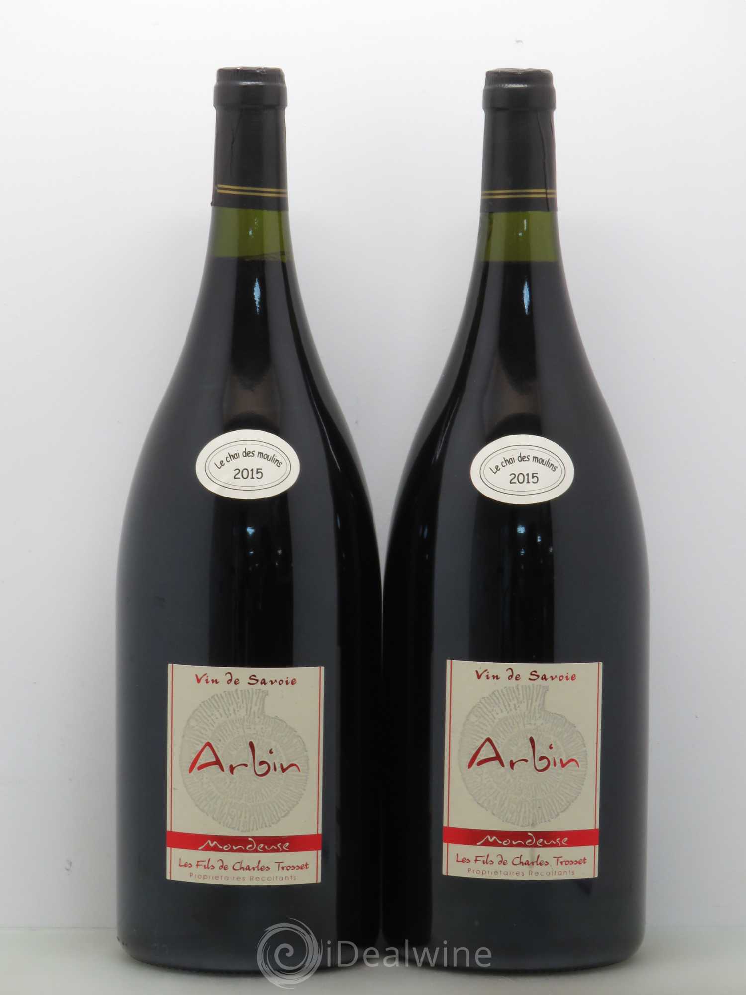 Vin de Savoie Mondeuse Arbin Les fils de Charles Trosset Harmonie 2015 - Posten von 2 Magnum - 0