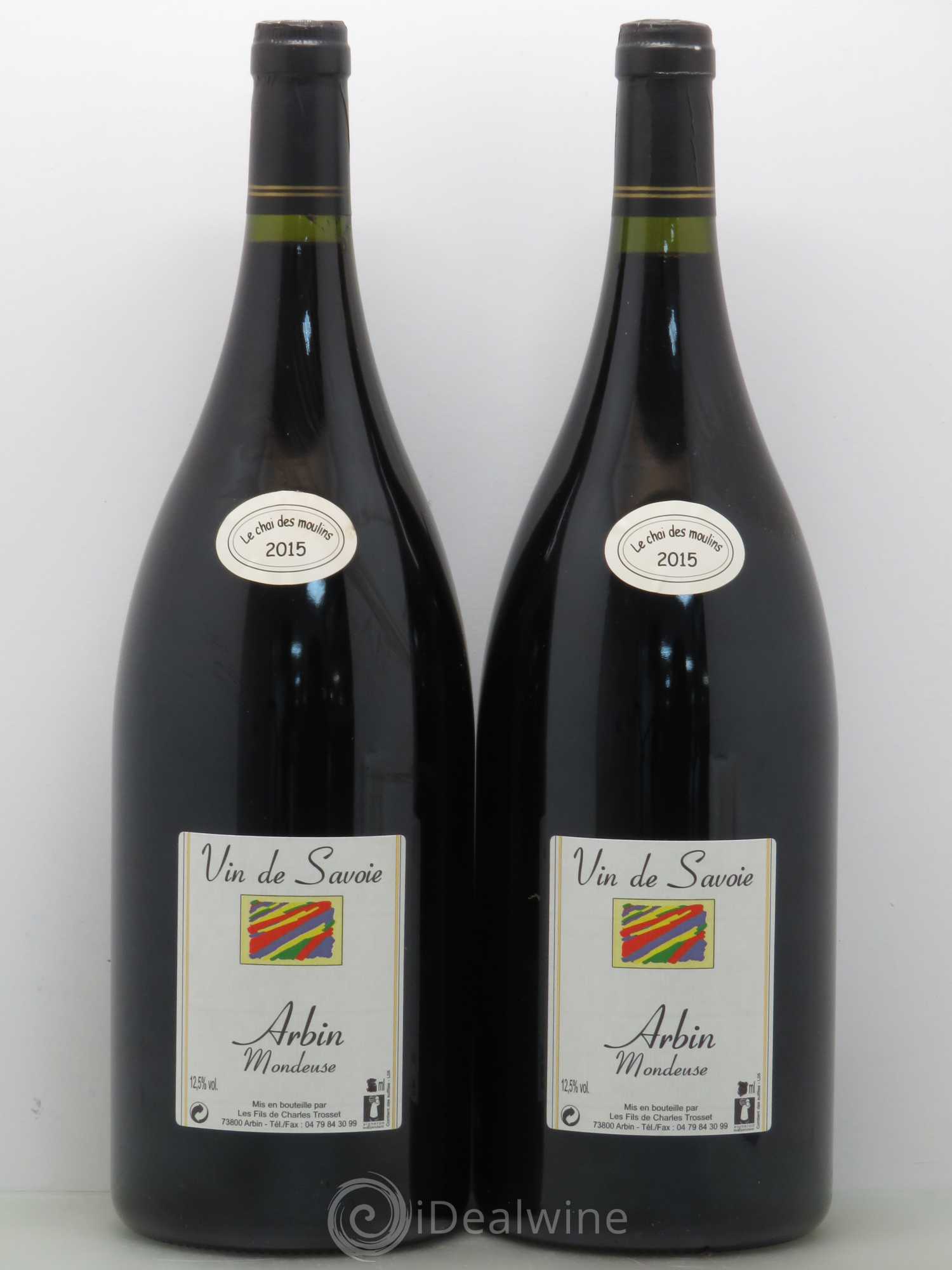 Vin de Savoie Mondeuse Arbin prestige des Arpents Les fils de Charles Trosset Les Arpents 2015 - Posten von 2 Magnum - 0
