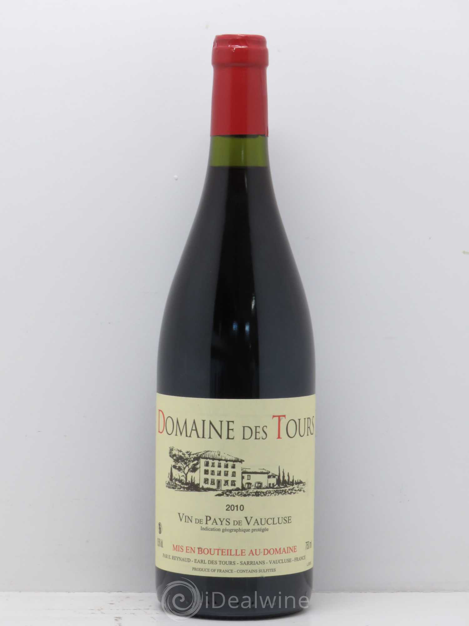 Vaucluse (Vin de Pays de Vaucluse) Domaine des Tours Emmanuel Reynaud 2010 - Posten von 1 Flasche - 0