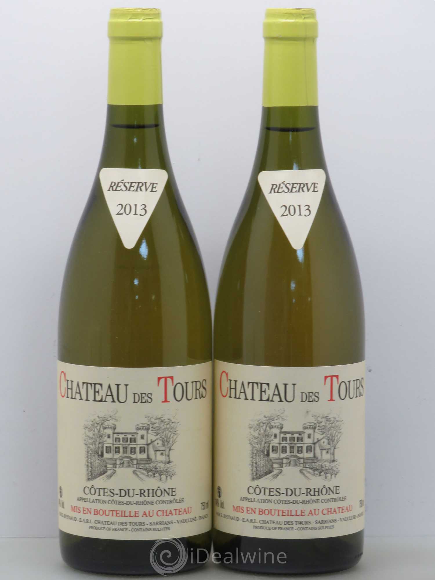 Côtes-du-Rhône Château des Tours Emmanuel Reynaud 2013 - Lot de 2 bouteilles - 0