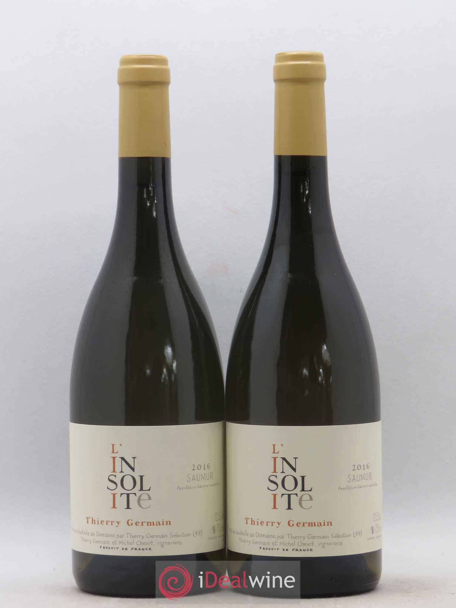 Saumur Insolite Domaine des Roches Neuves - Thierry Germain 2016 - Lot de 2 bouteilles - 0