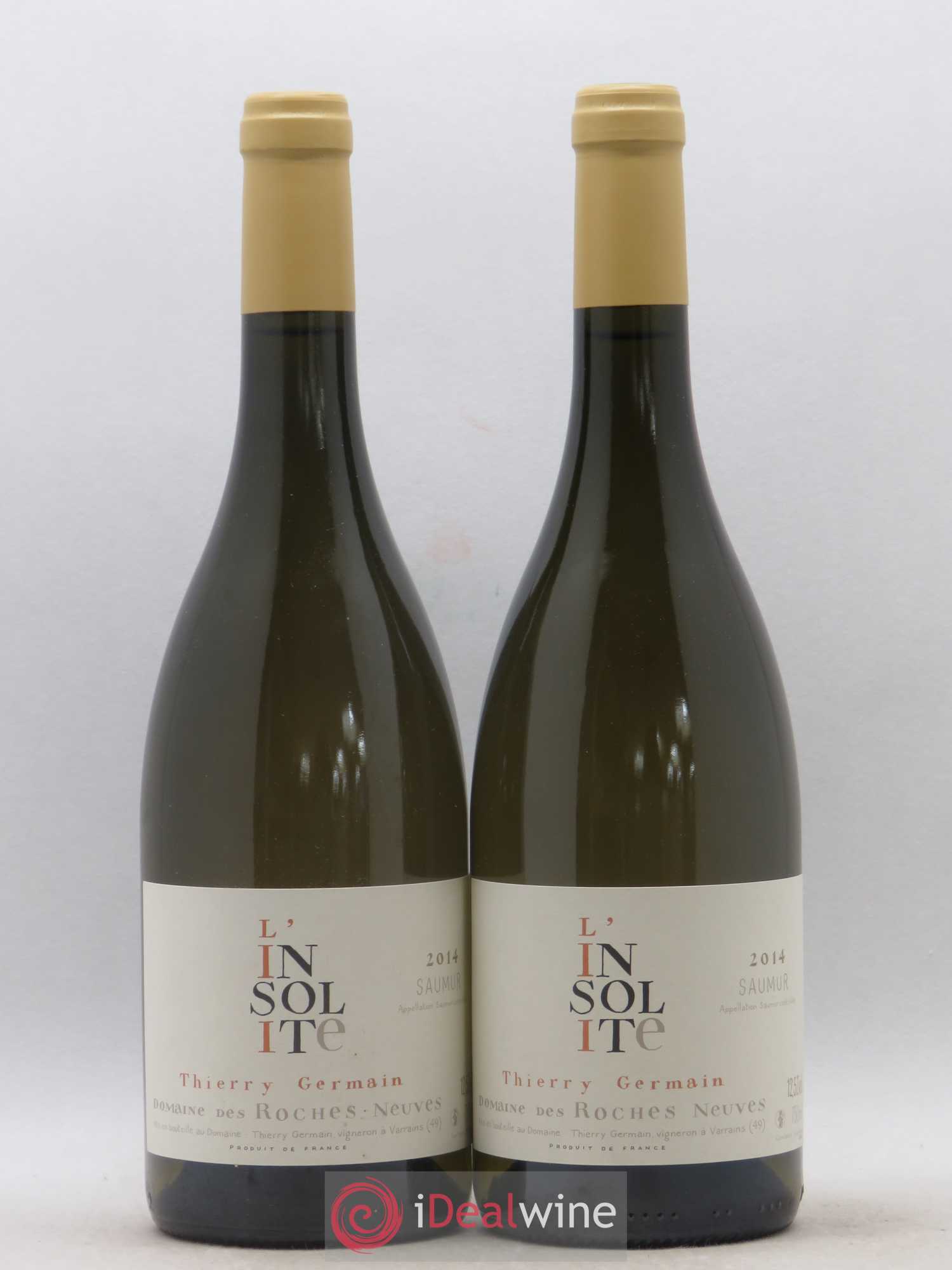 Saumur Insolite Domaine des Roches Neuves - Thierry Germain 2014 - Lot de 2 bouteilles - 0