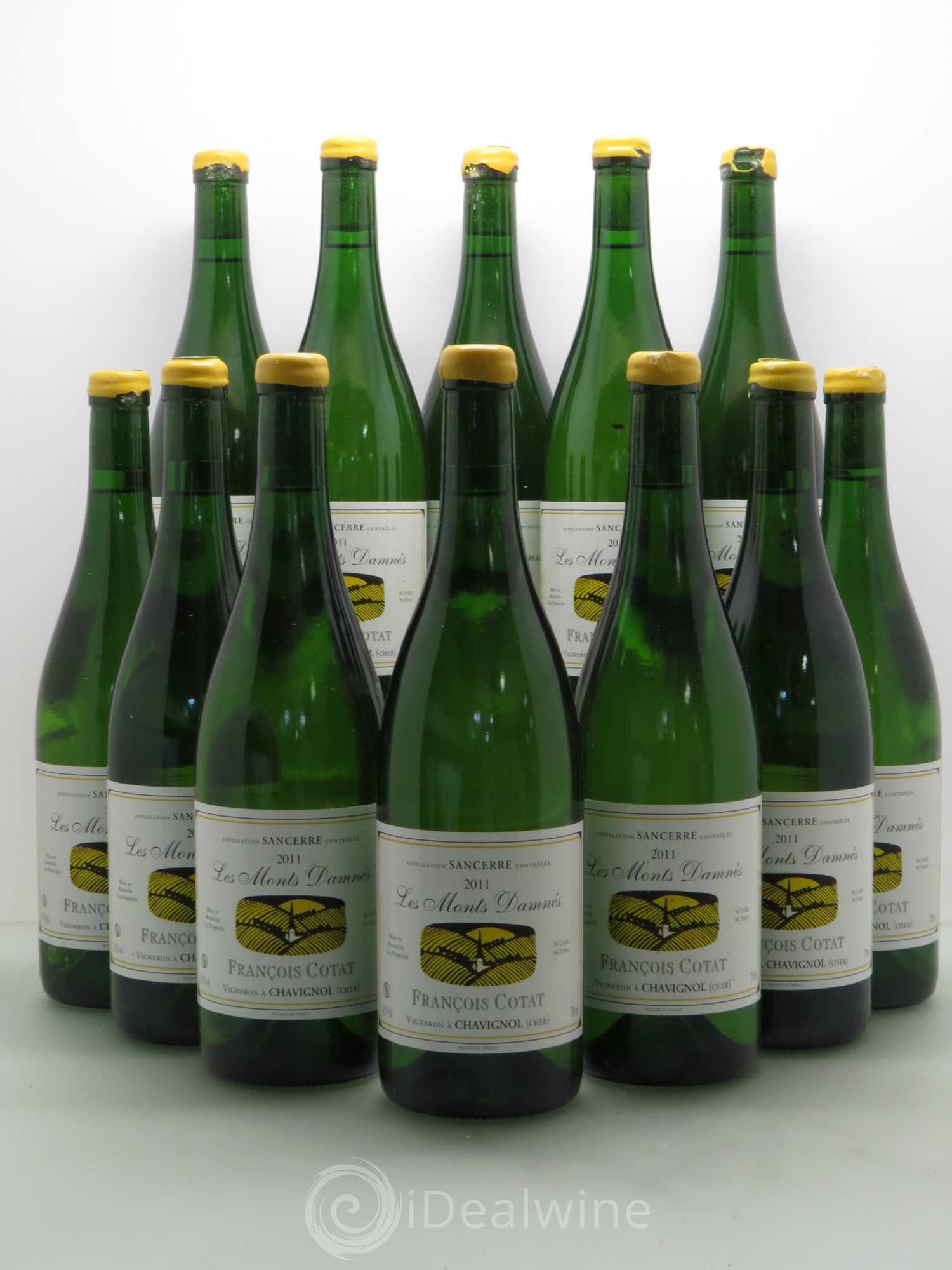 Sancerre Les Monts Damnés François Cotat 2011 - Lot de 12 bouteilles - 0