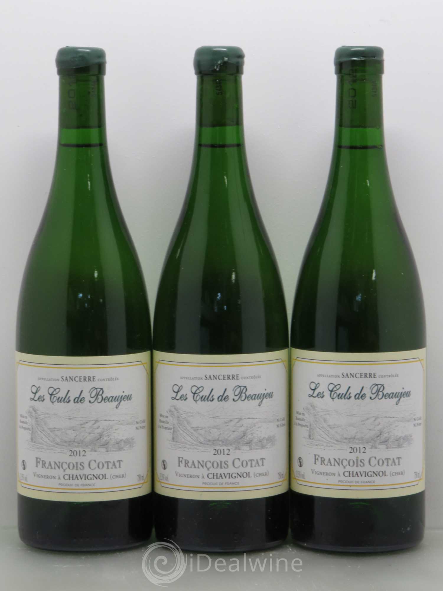 Sancerre Les Culs de Beaujeu François Cotat 2012 - Lot de 12 bouteilles - 4