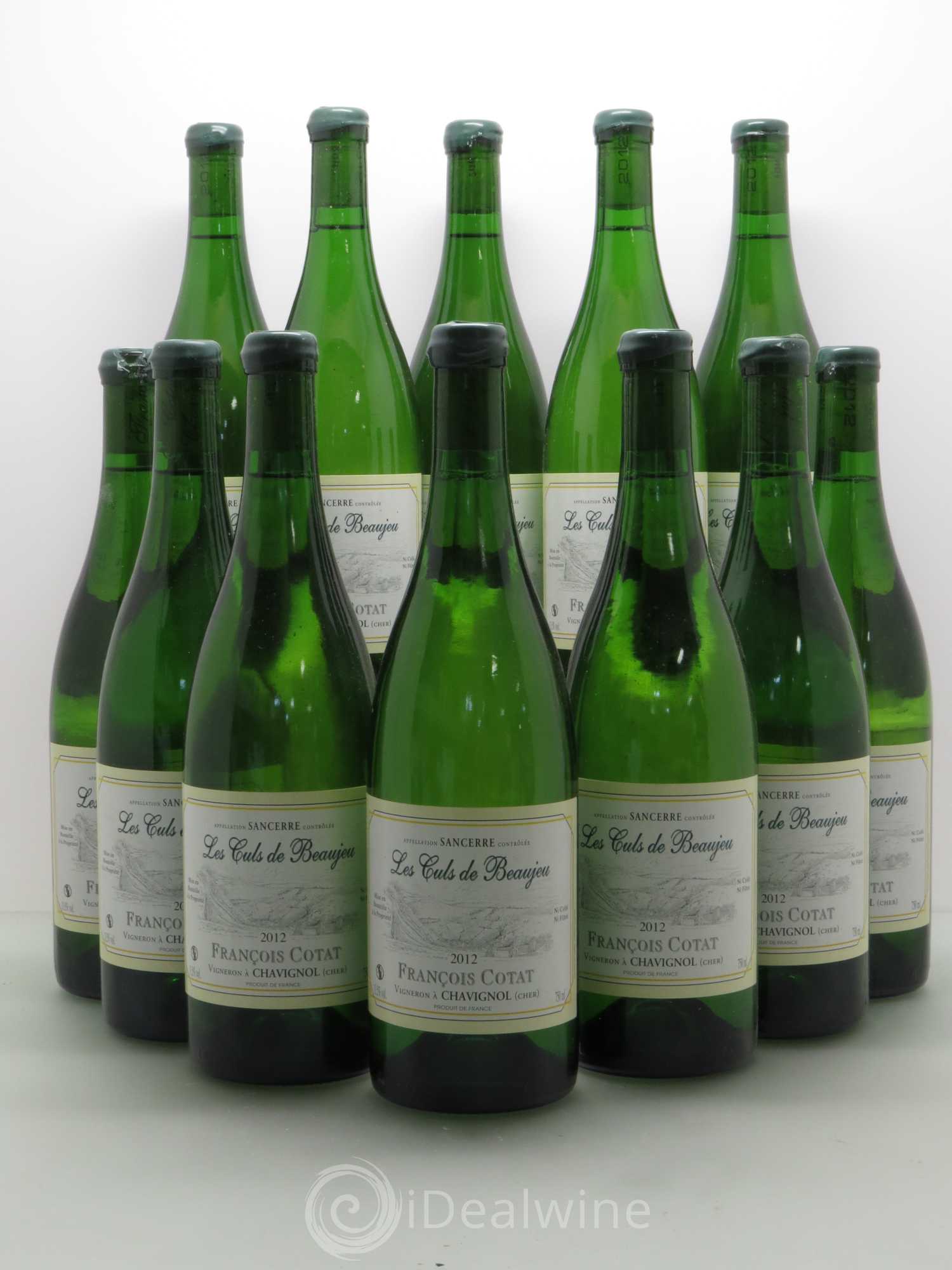 Sancerre Les Culs de Beaujeu François Cotat 2012 - Lot de 12 bouteilles - 0
