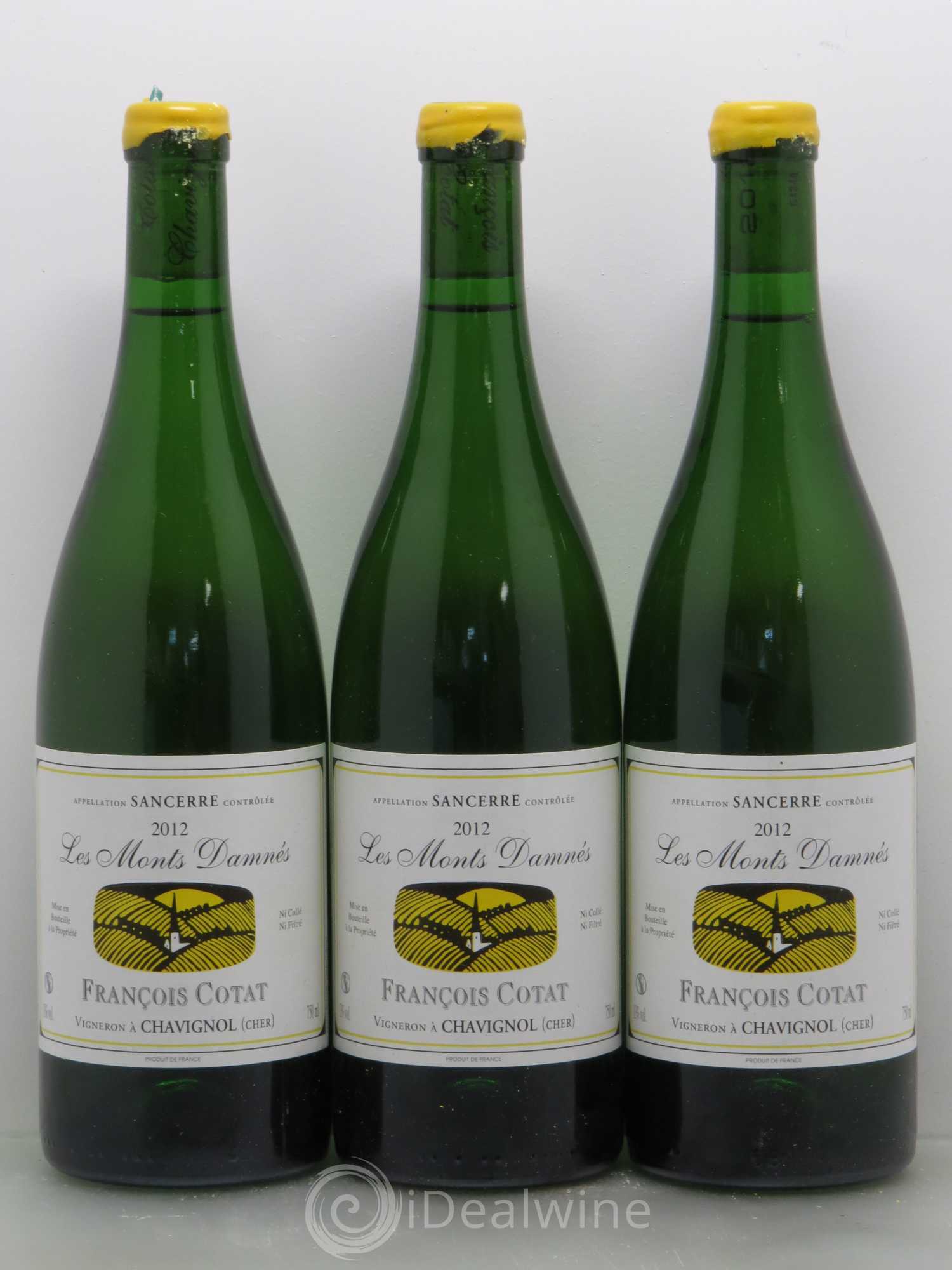 Sancerre Les Monts Damnés François Cotat 2012 - Lot de 12 bouteilles - 2