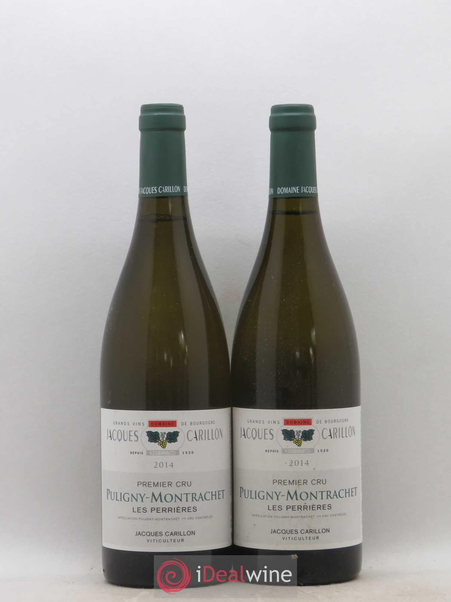 Puligny-Montrachet 1er Cru Les Perrières Jacques Carillon (Domaine) 2014 - Lot de 2 bouteilles - 0