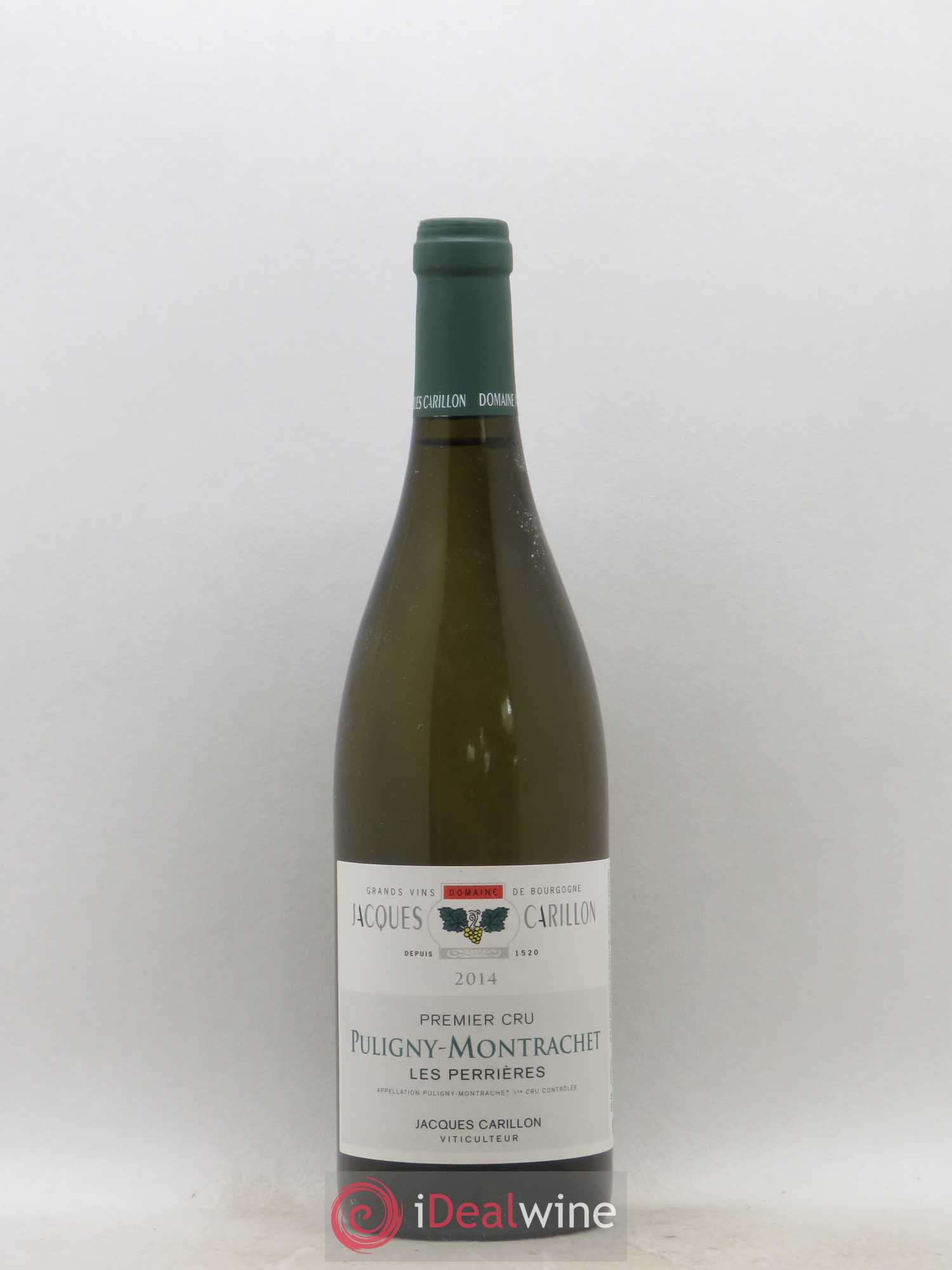 Puligny-Montrachet 1er Cru Les Perrières Jacques Carillon (Domaine) 2014 - Lot de 1 bouteille - 0