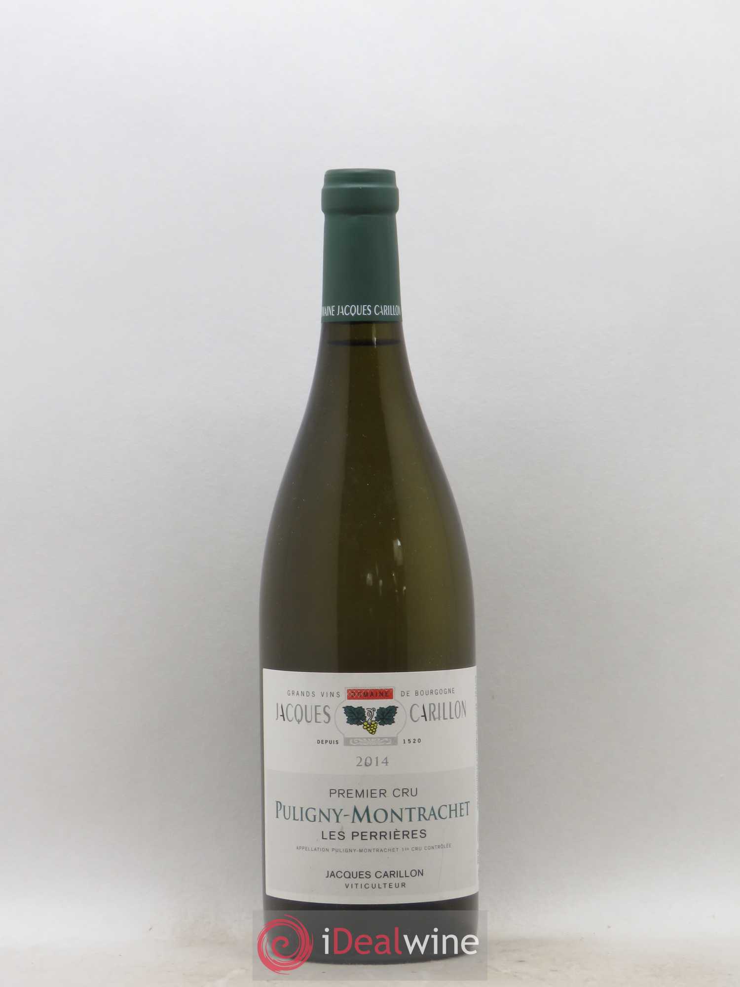 Puligny-Montrachet 1er Cru Les Perrières Jacques Carillon (Domaine) 2014 - Lot de 1 bouteille - 0