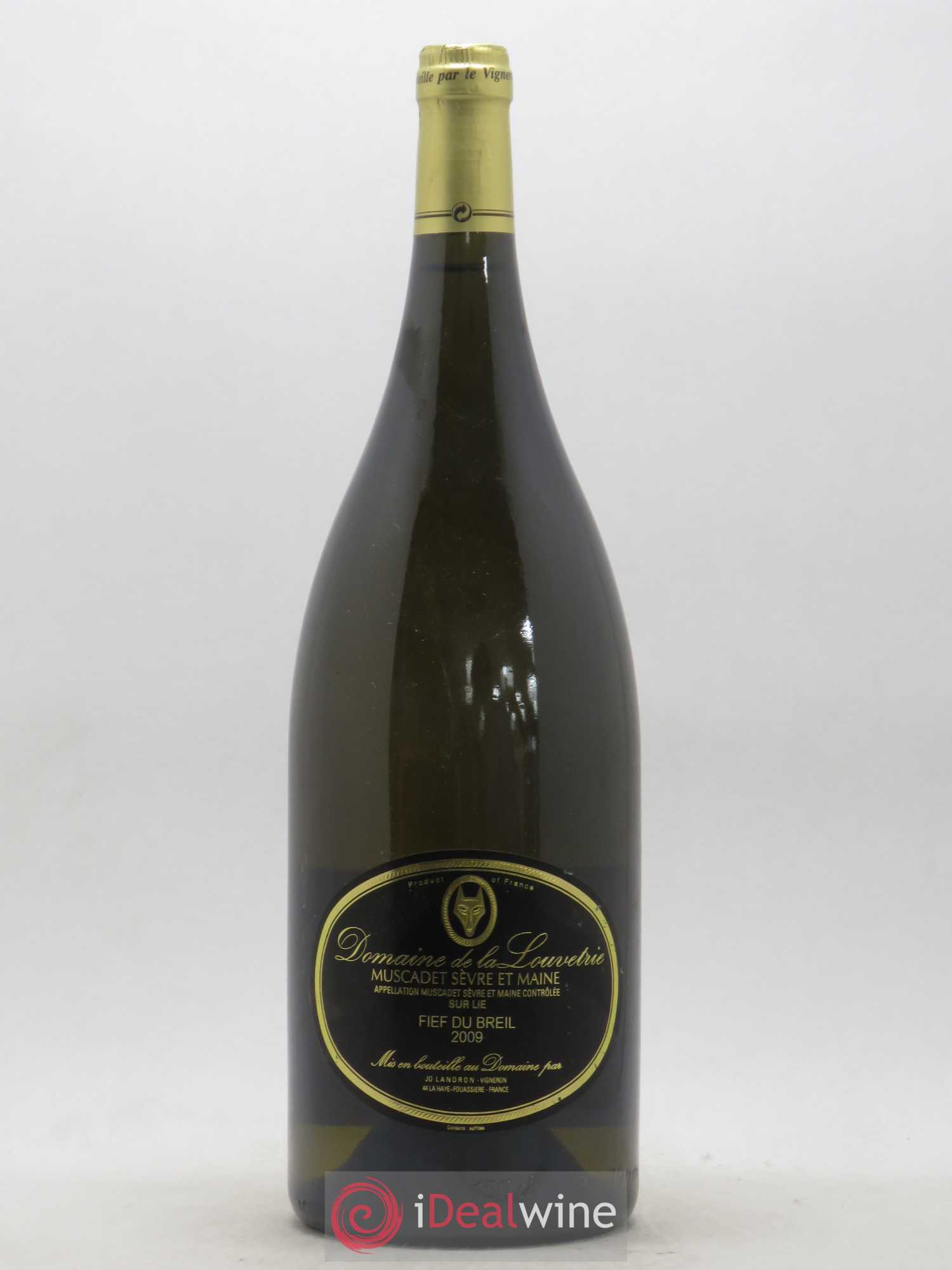 Muscadet-Sèvre-et-Maine Le Fief du Breil Jo Landron 2009 - Lot de 1 magnum - 0