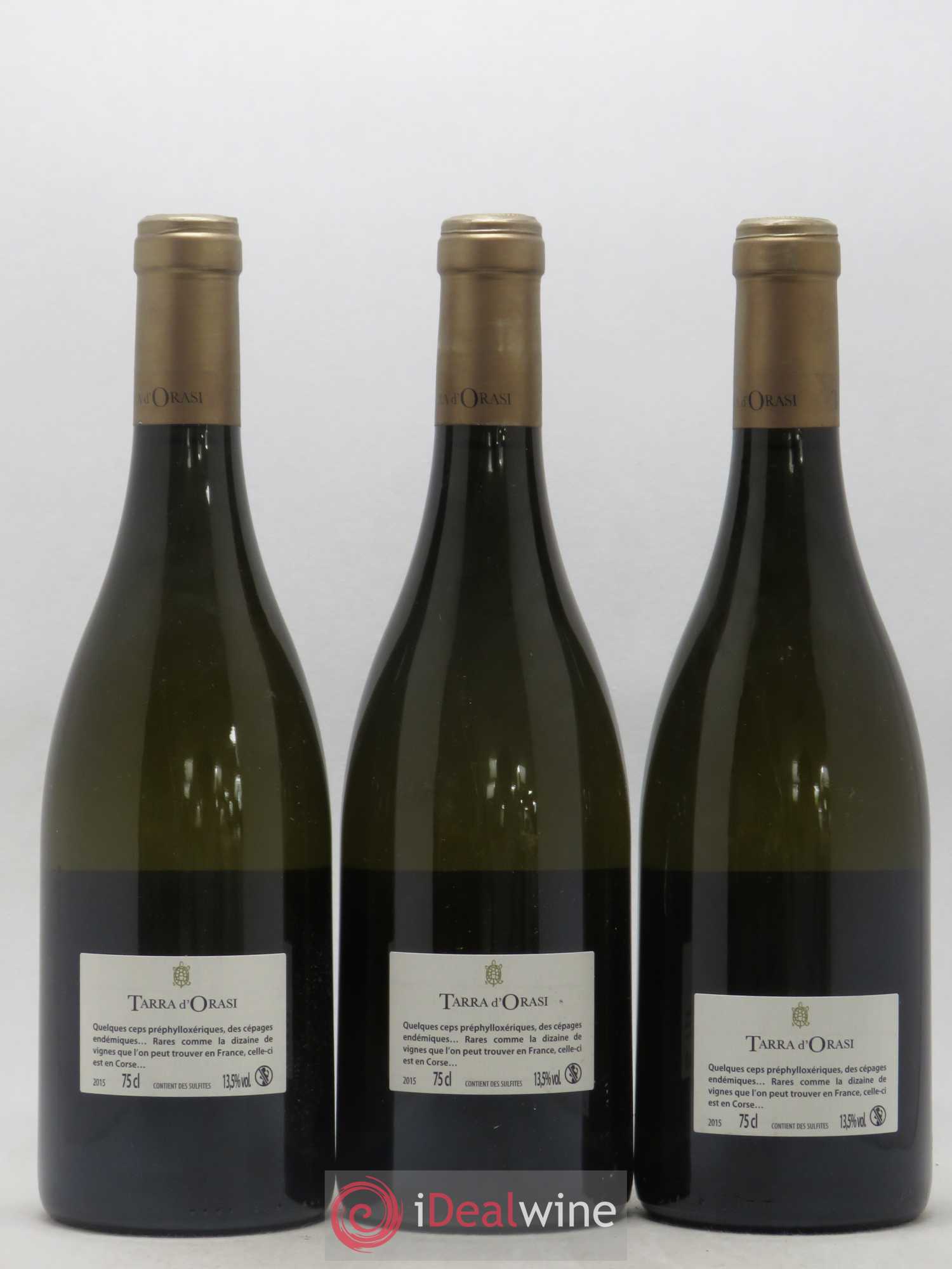 Vin de France Tarra d'Orasi Clos Canarelli 2015 - Lot de 3 bouteilles - 1