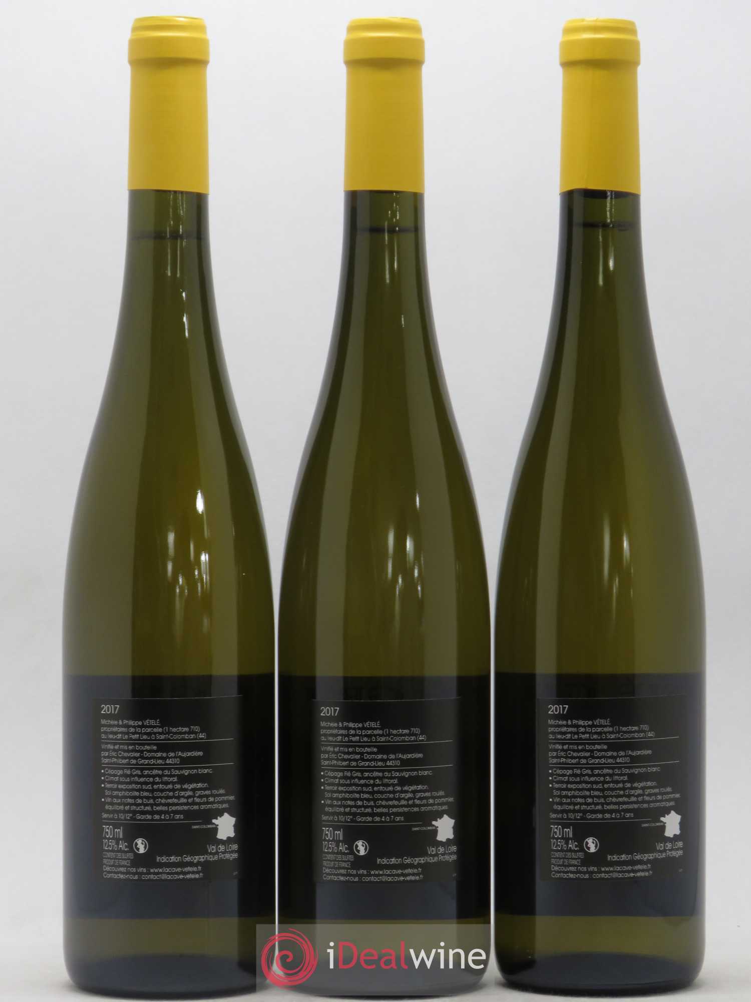 Val de Loire Fié gris La Grande Versenne cepage préhylloxérique Eric Chevalier 2017 - Posten von 3 Flaschen - 1