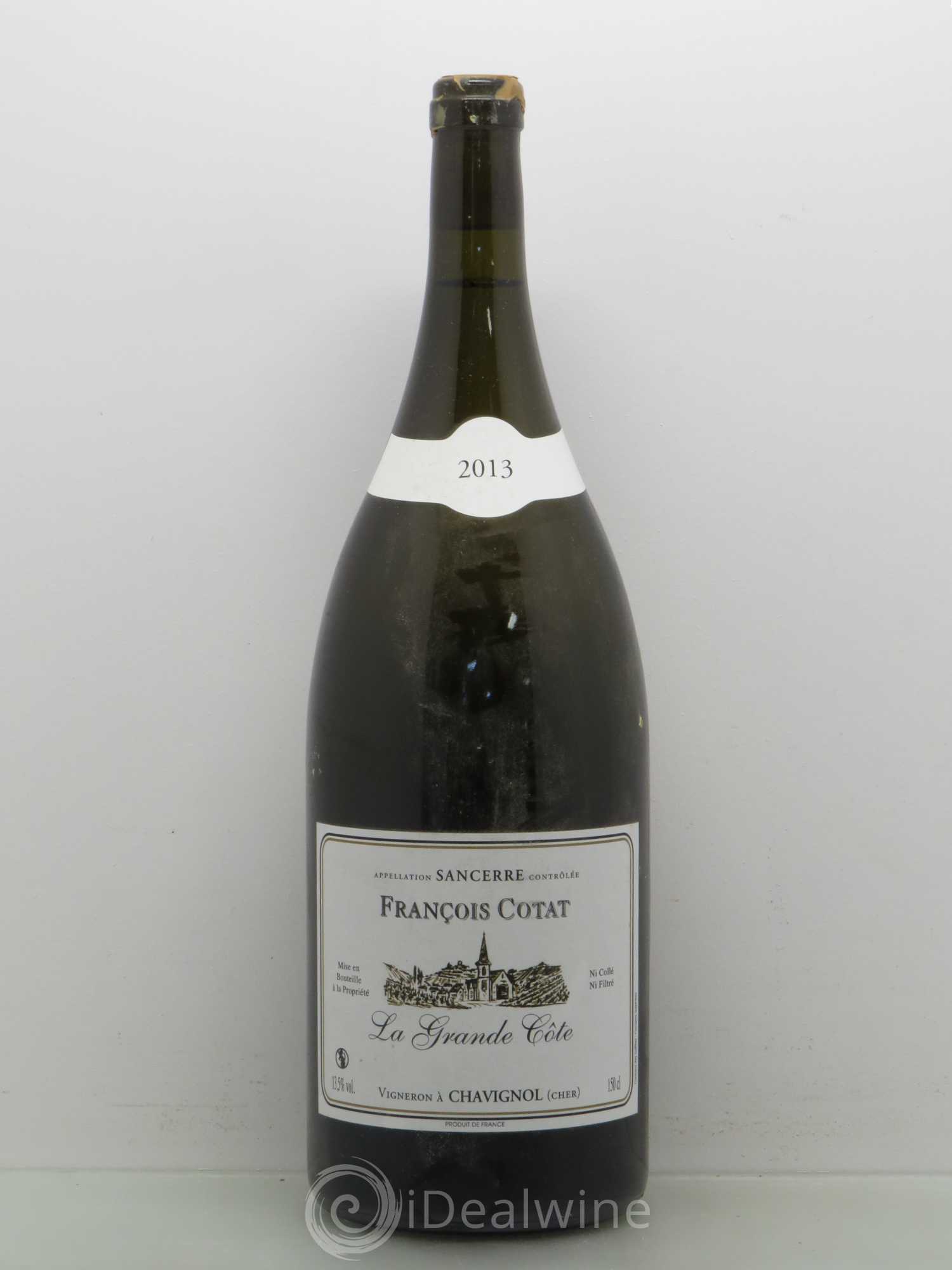 Sancerre La Grande Côte François Cotat 2013 - Lot de 1 magnum - 0