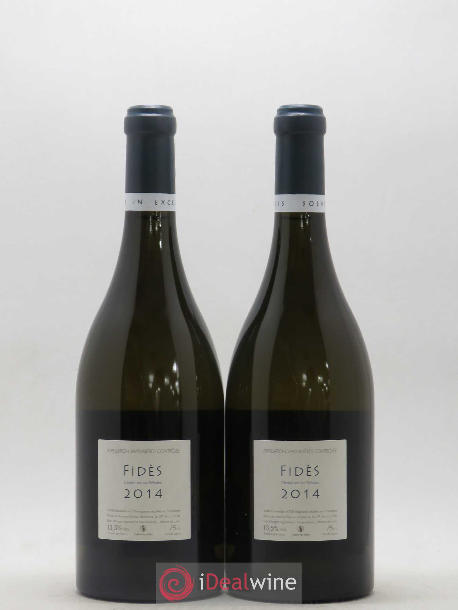 Savennières Fidès Eric Morgat 2014 - Lot de 2 bouteilles - 1