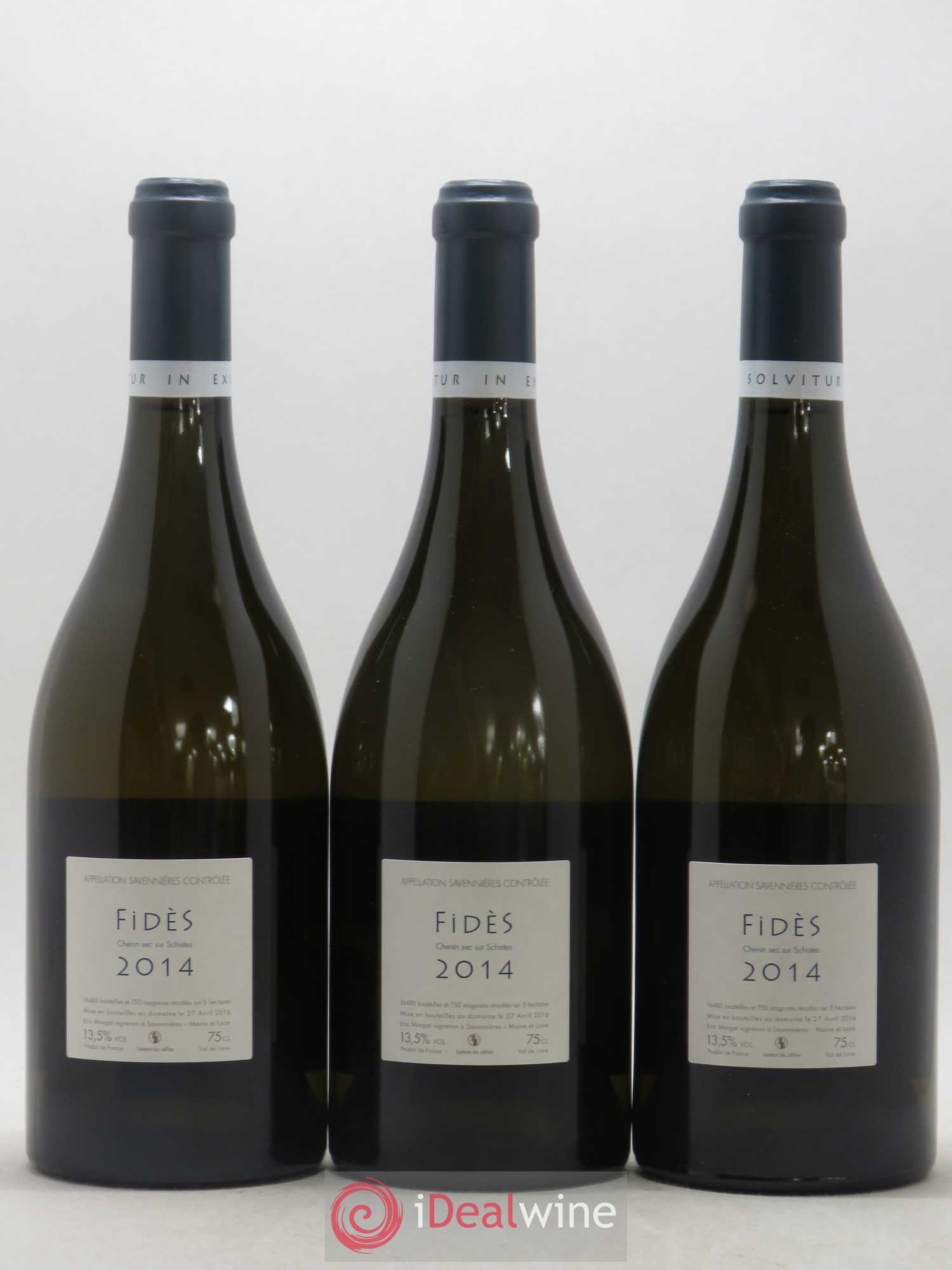 Savennières Fidès Eric Morgat 2014 - Lot de 3 bouteilles - 1