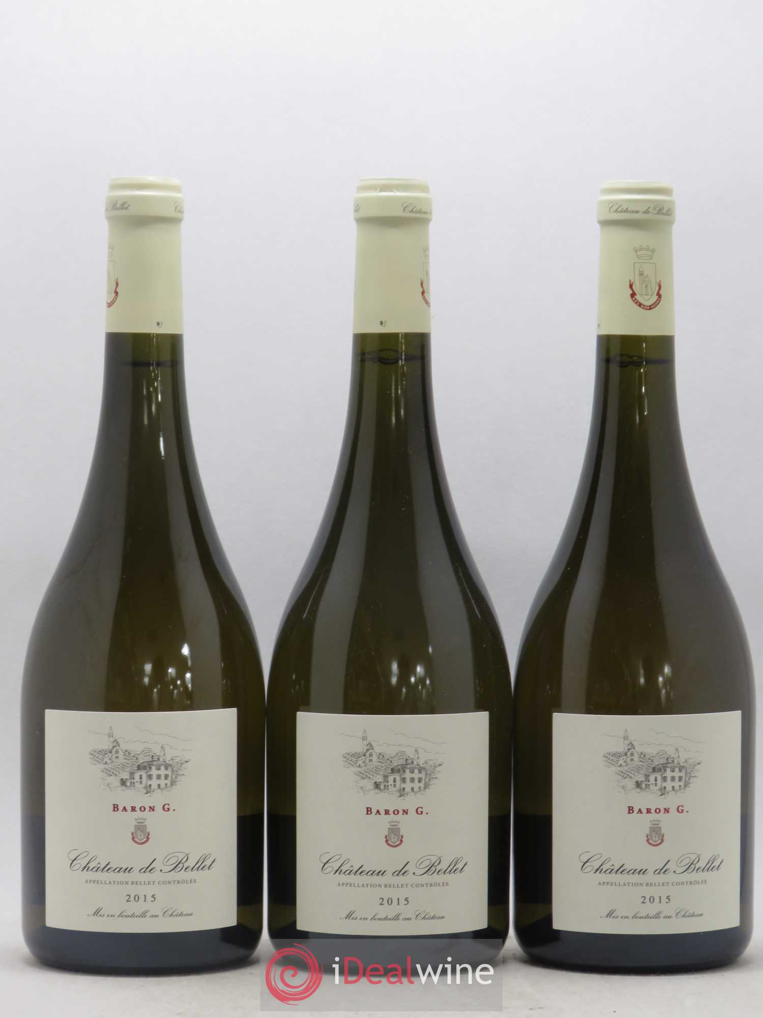 Bellet Château de Bellet Baron G 2015 - Lot de 6 bouteilles - 1