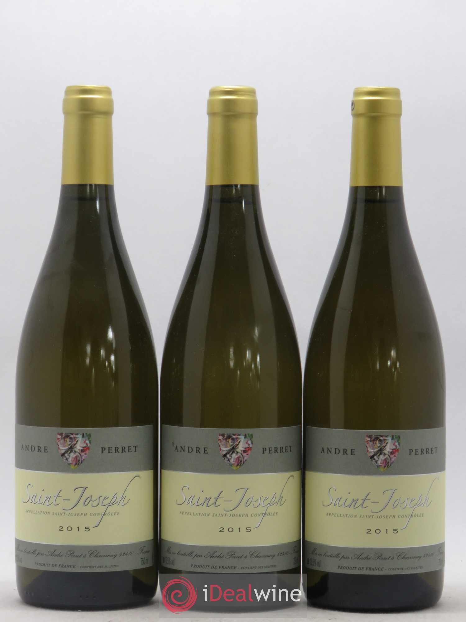 Saint-Joseph André Perret 2015 - Lot de 3 bouteilles - 0