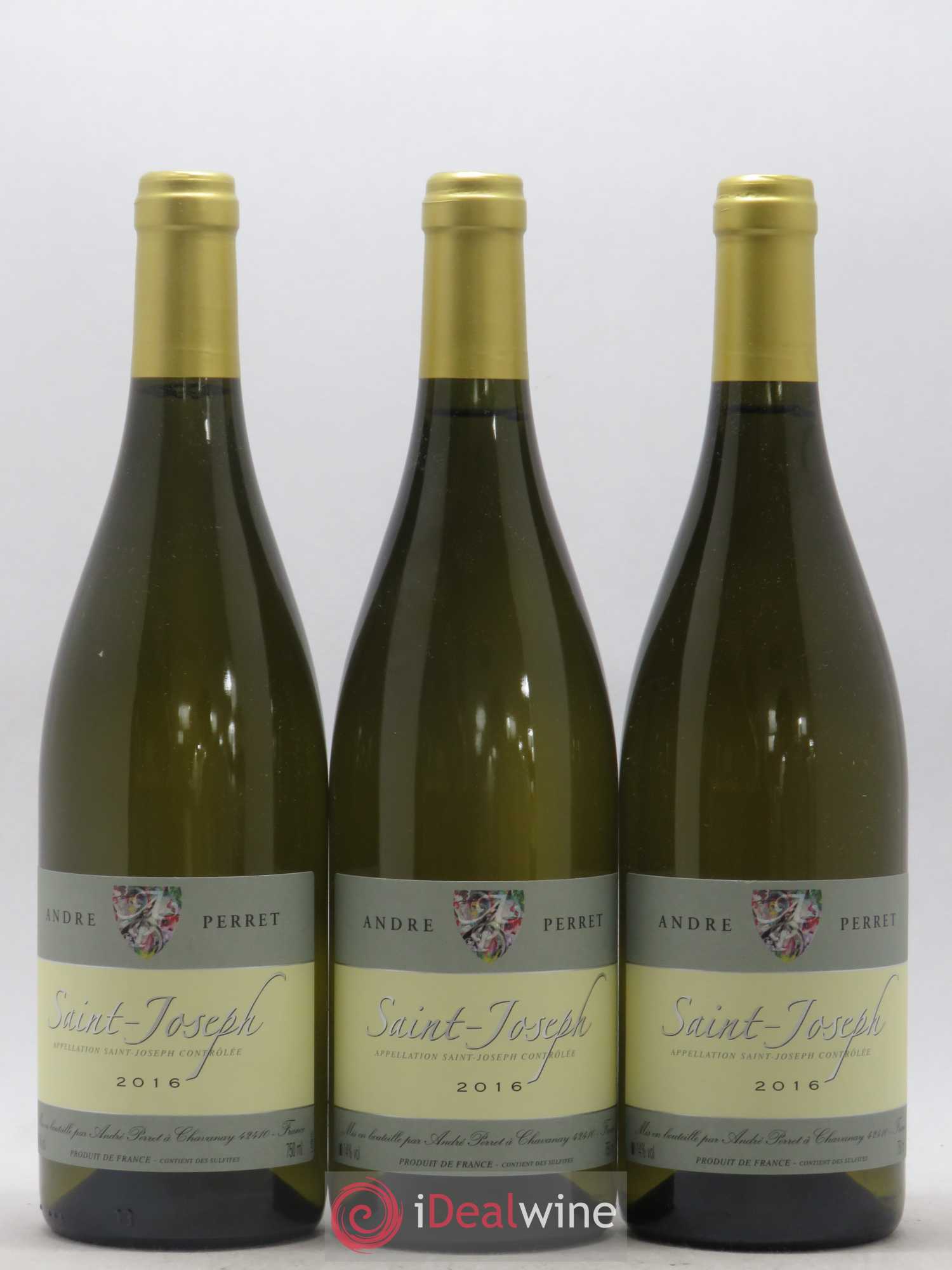Saint-Joseph André Perret 2016 - Lot de 3 bouteilles - 0