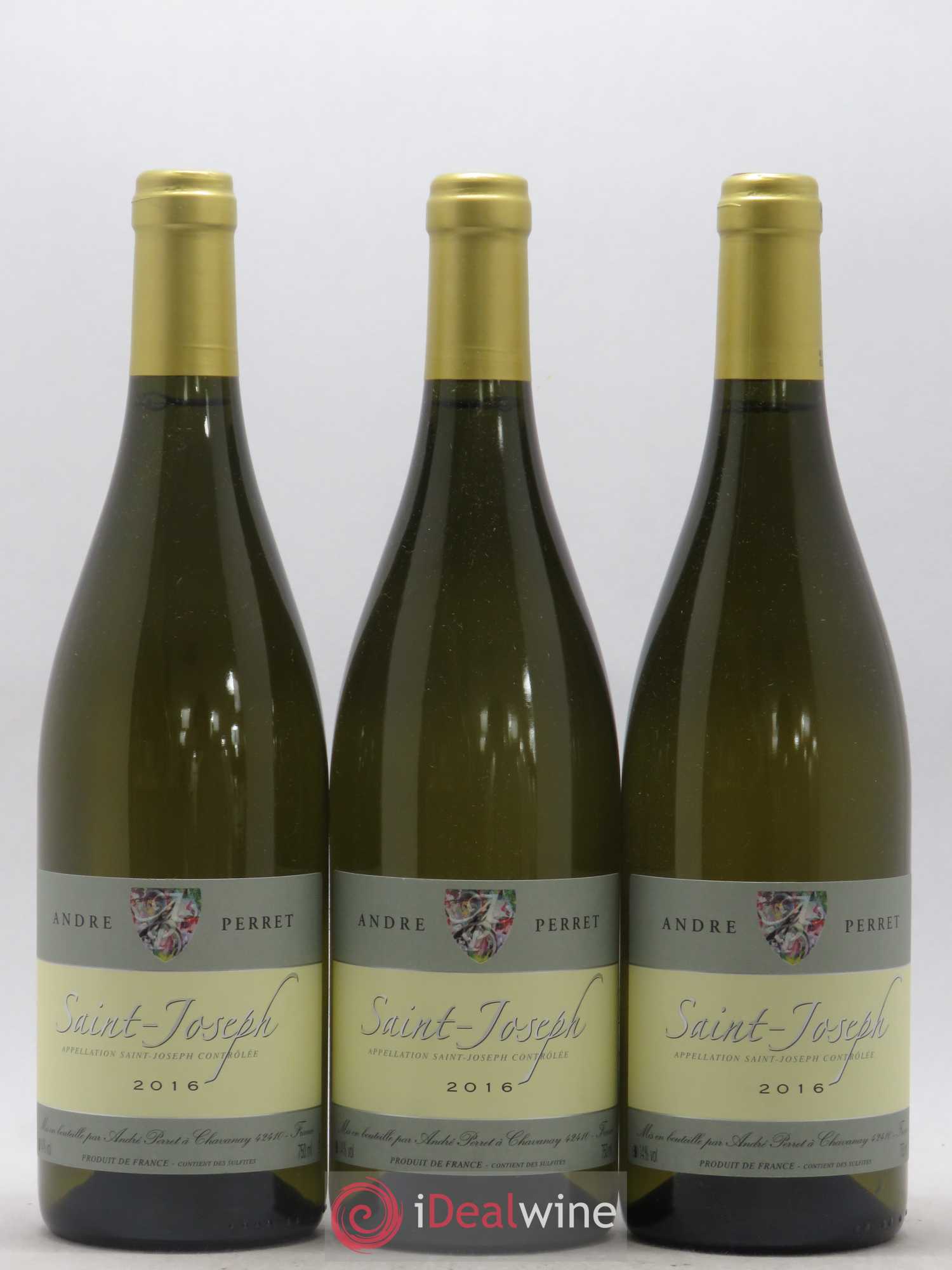 Saint-Joseph André Perret 2016 - Lot de 3 bouteilles - 0