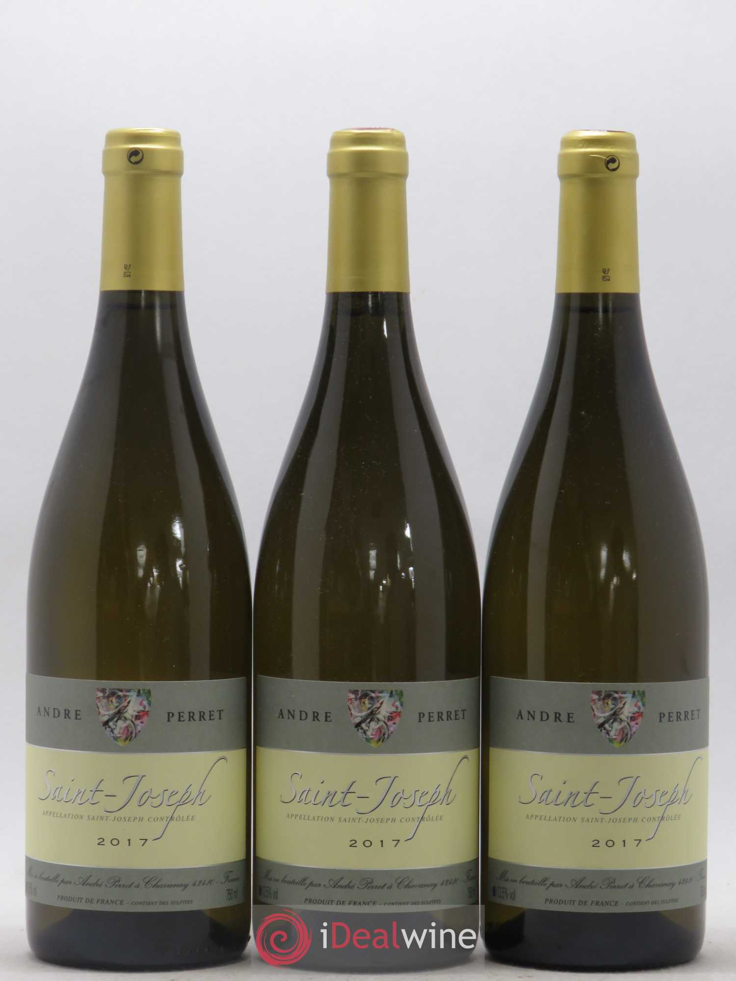 Saint-Joseph André Perret 2017 - Lot de 3 bouteilles - 0