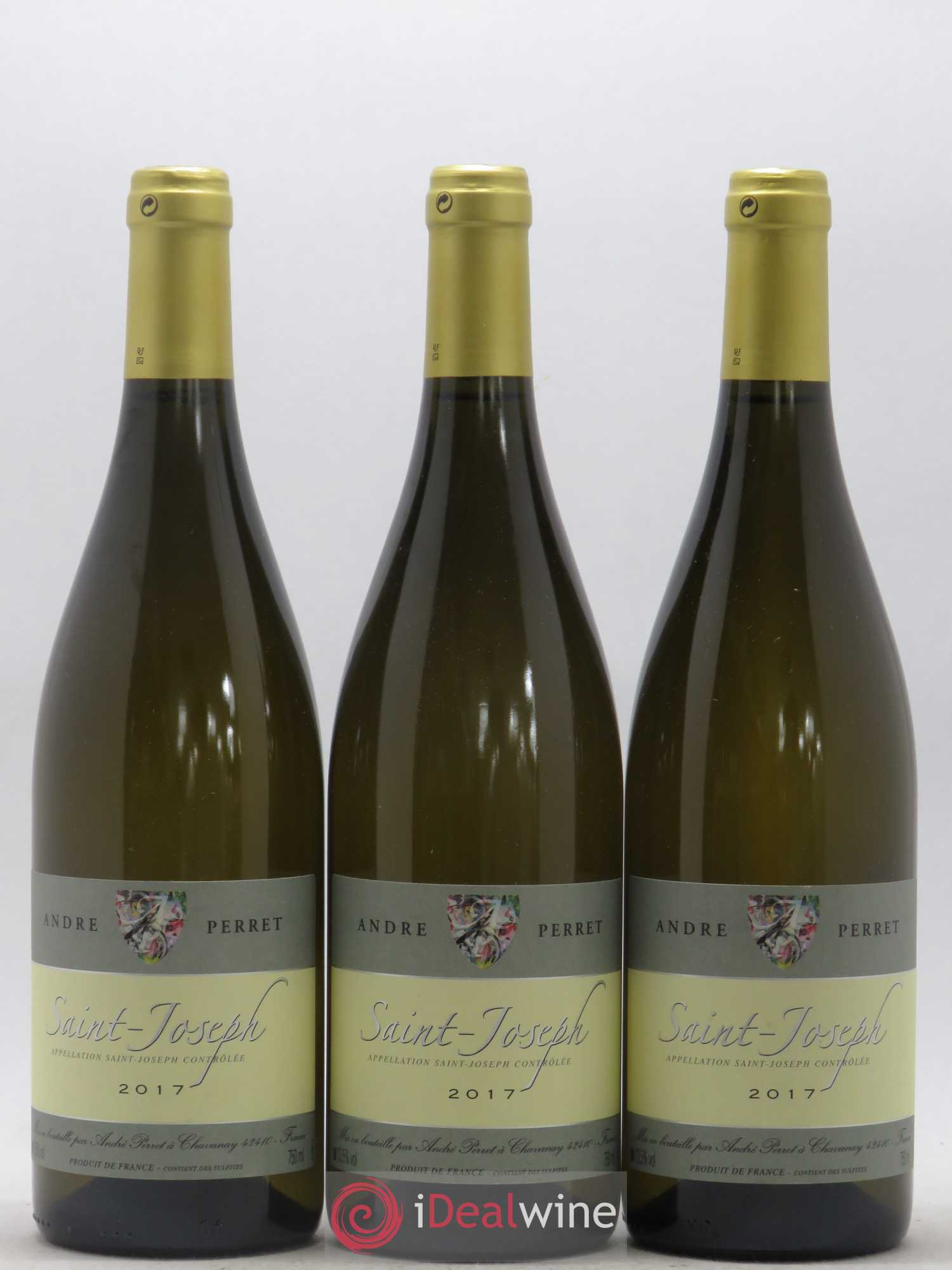 Saint-Joseph André Perret 2017 - Lot de 3 bouteilles - 0
