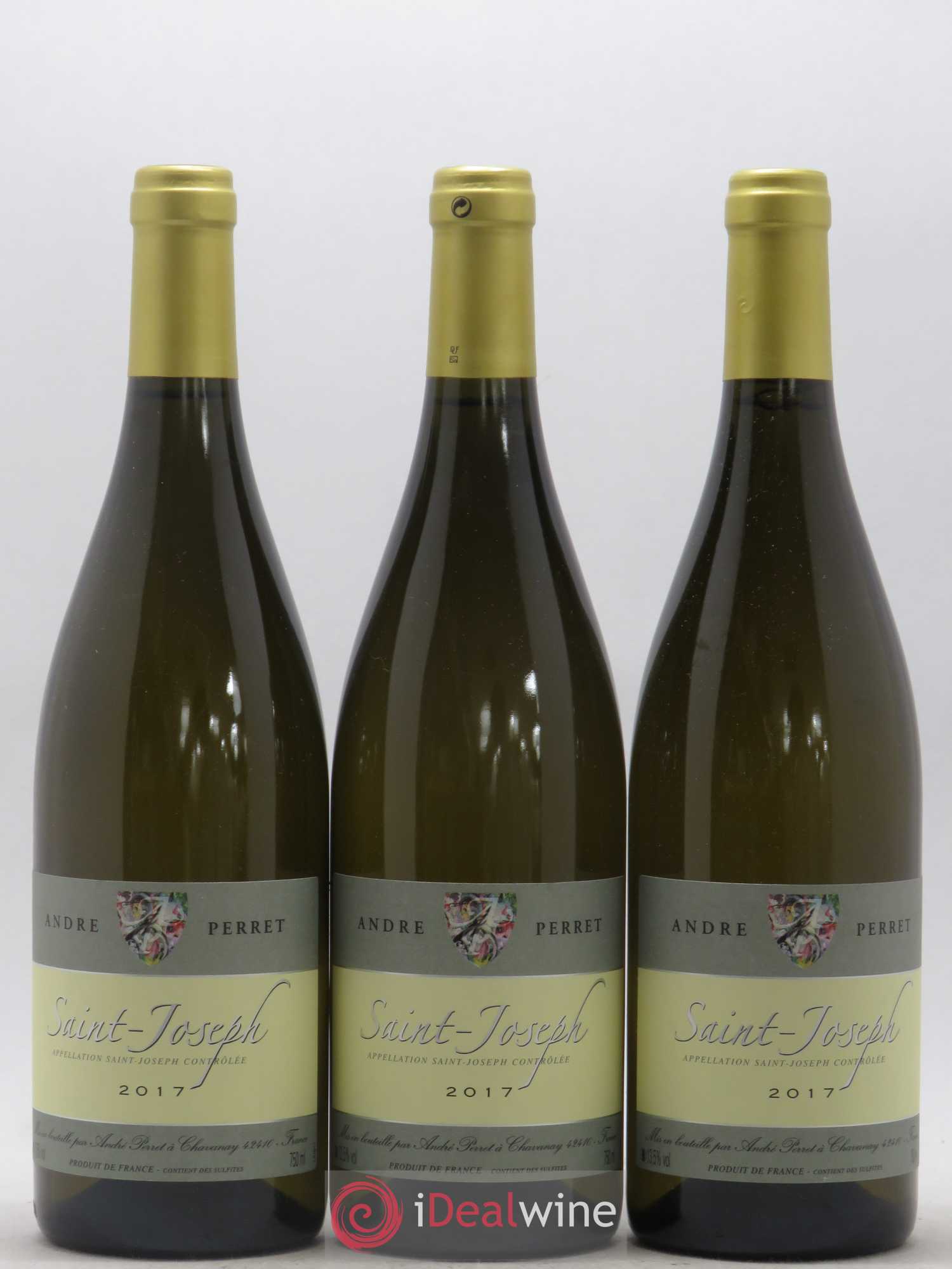 Saint-Joseph André Perret 2017 - Lot de 3 bouteilles - 0