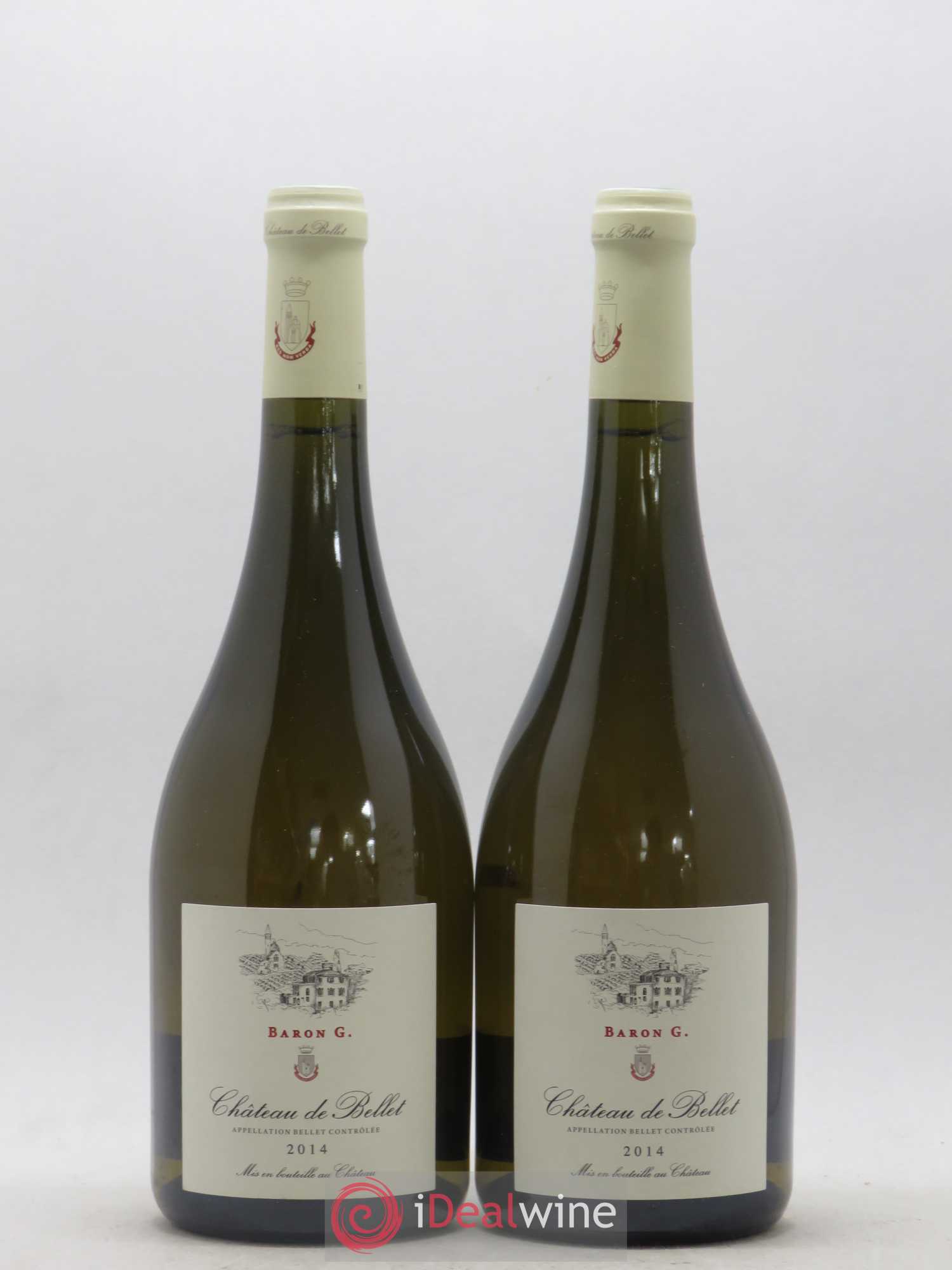 Bellet Château de Bellet Baron G 2014 - Lot de 2 bouteilles - 0