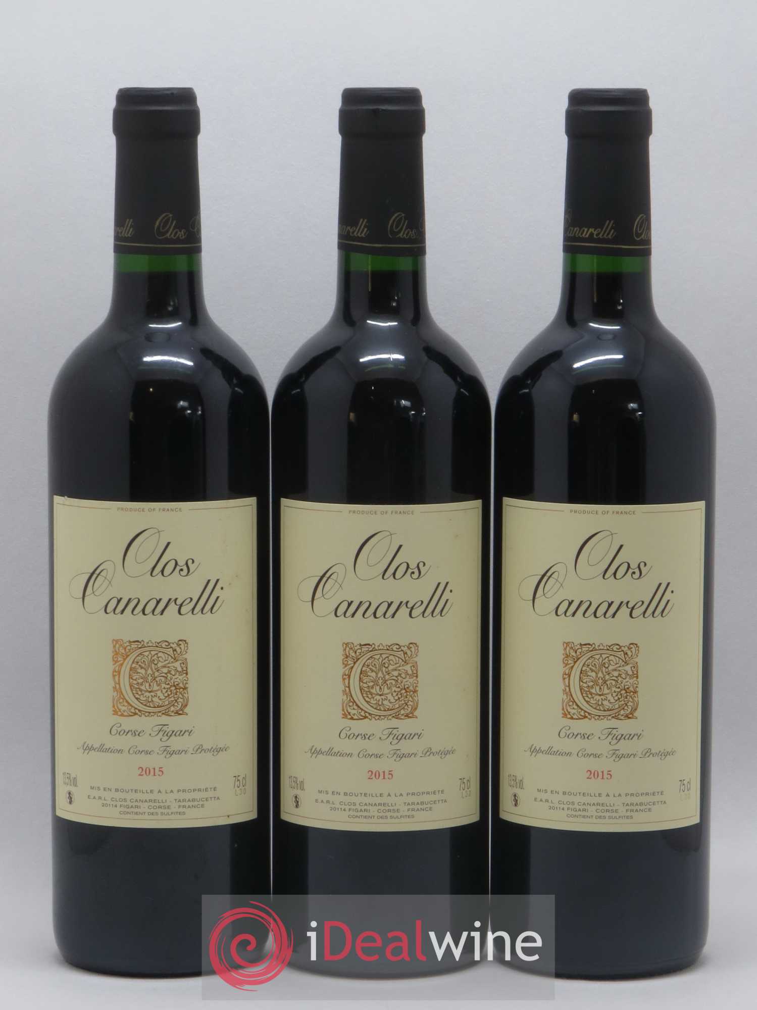 Figari Clos Canarelli 2015 - Lot de 6 bouteilles - 2