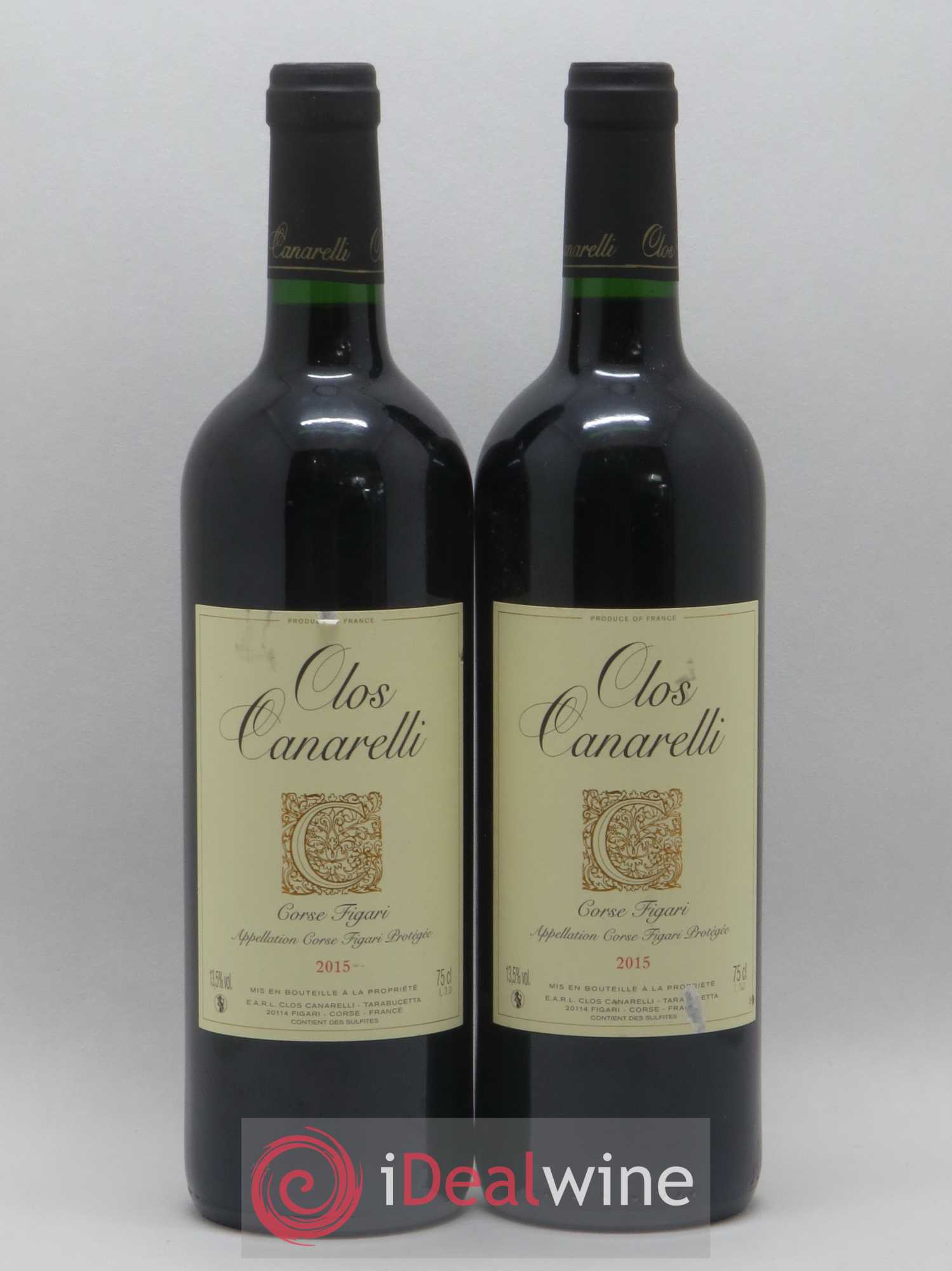 Figari Clos Canarelli 2015 - Lot de 2 bouteilles - 0