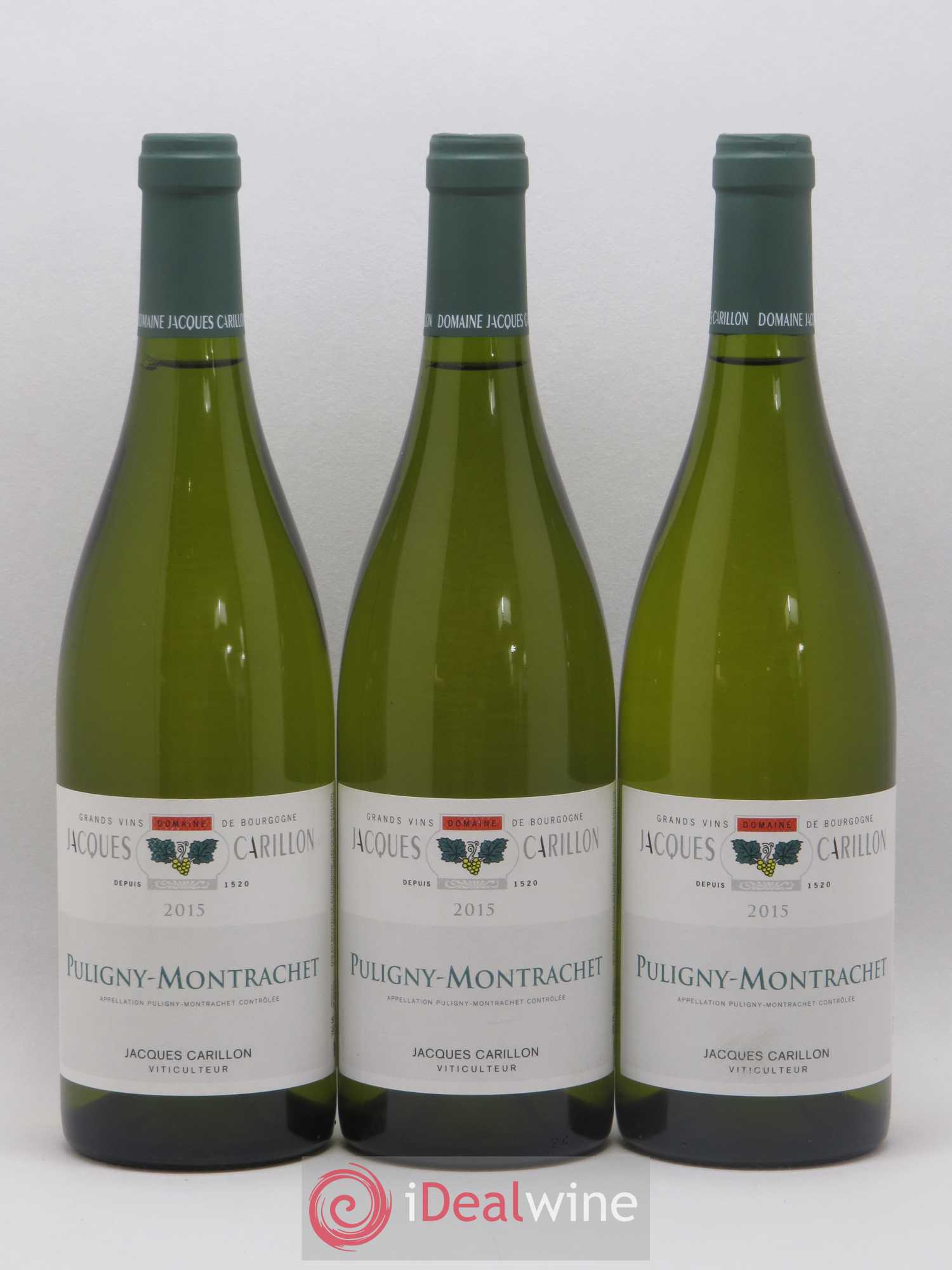 Puligny-Montrachet Jacques Carillon (Domaine) 2015 - Lot de 3 bouteilles - 0