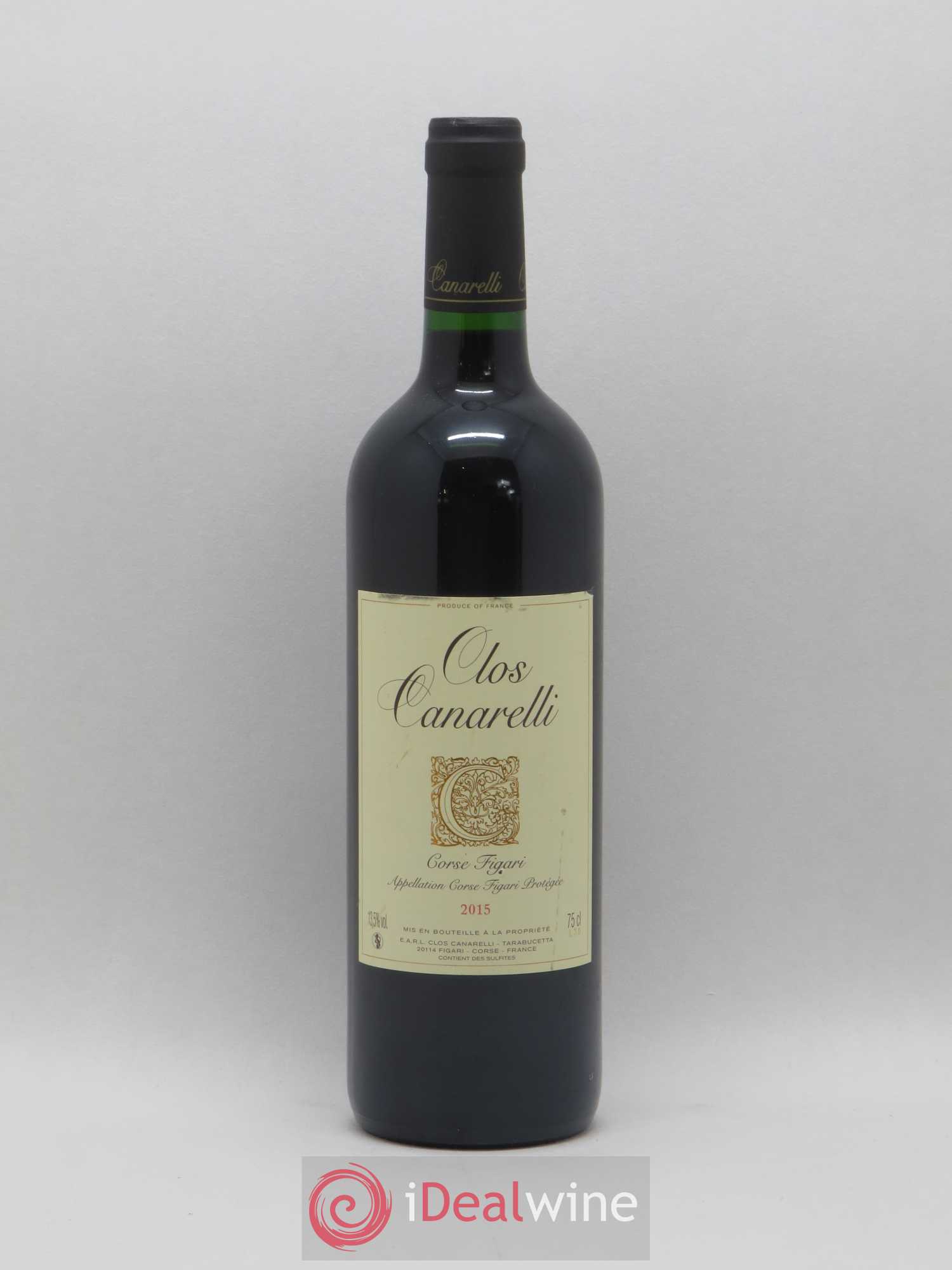 Figari Clos Canarelli 2015 - Lot de 1 bouteille - 0