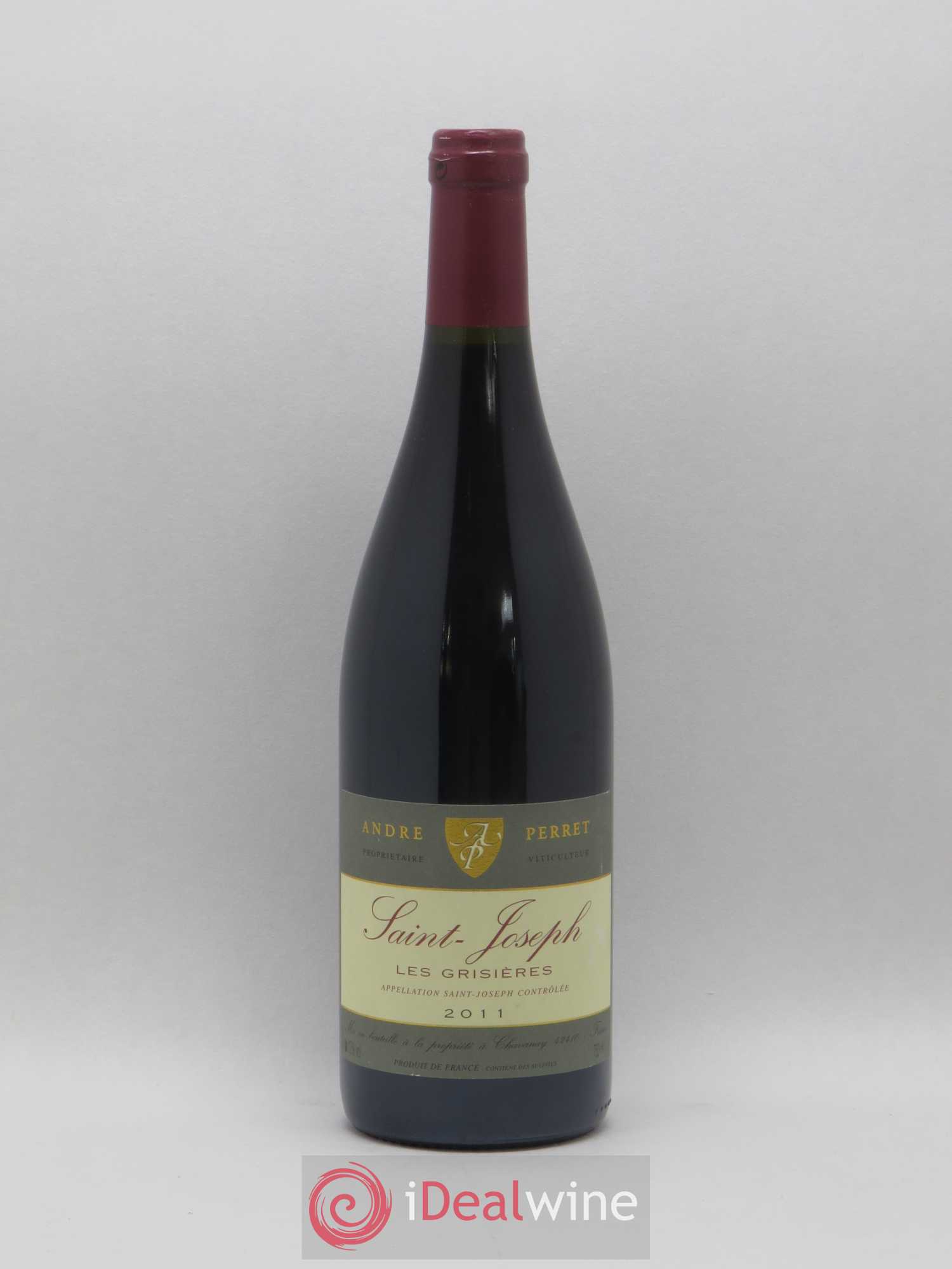 Saint-Joseph Andre Perret Les Grisieres 2011 - Lot de 1 bouteille - 0
