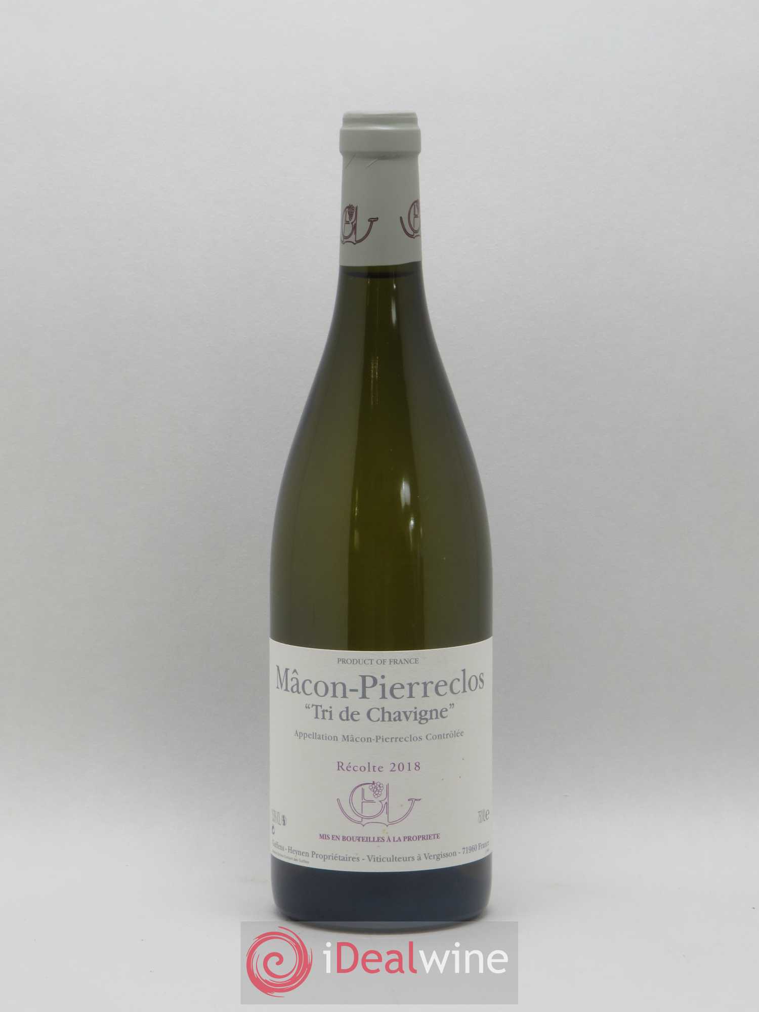 Mâcon-Pierreclos Tri de Chavigne Guffens-Heynen 2018 - Lot de 1 bouteille - 0